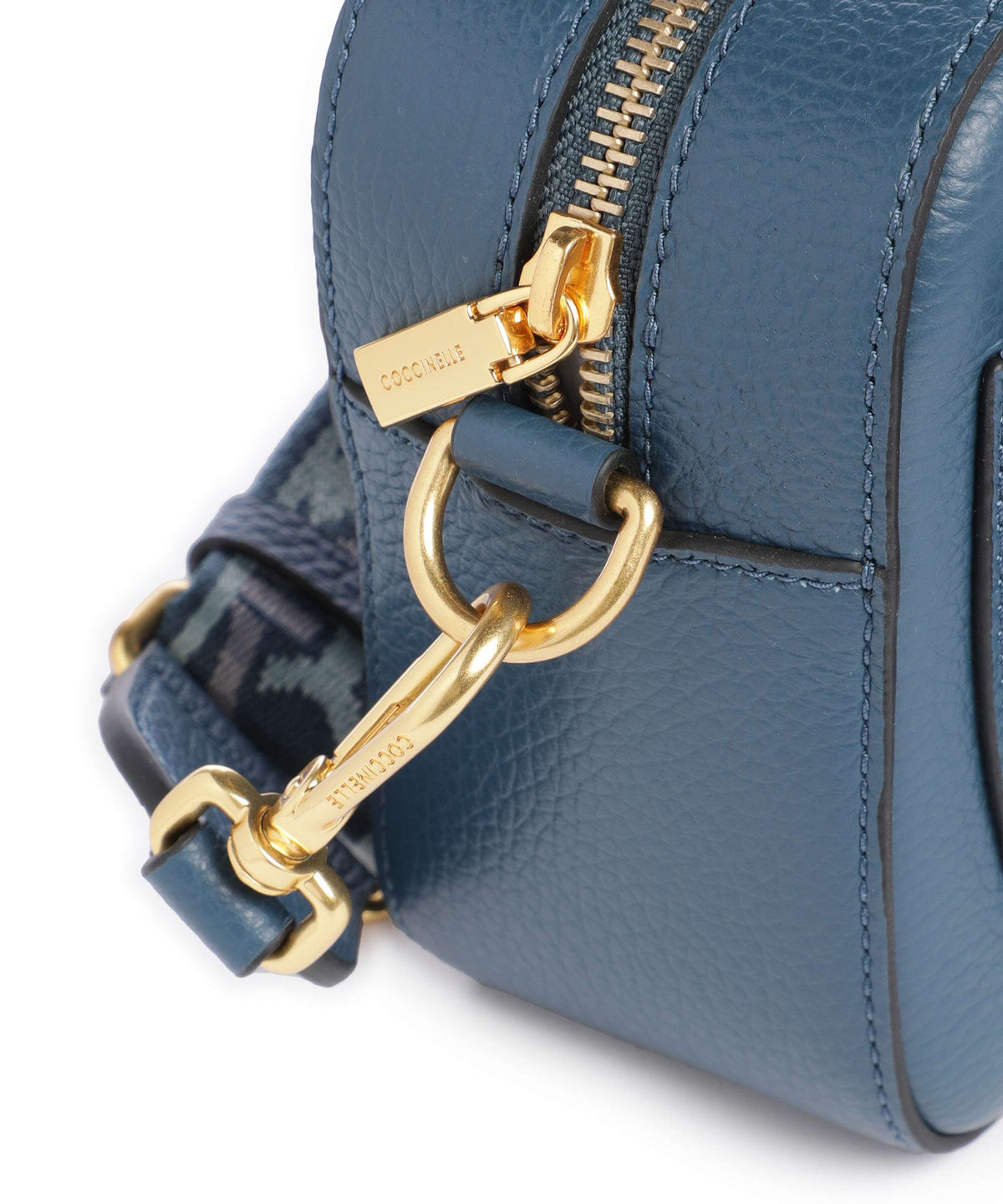 Coccinelle Beat Soft Ribbon Crossbody bag deep blue