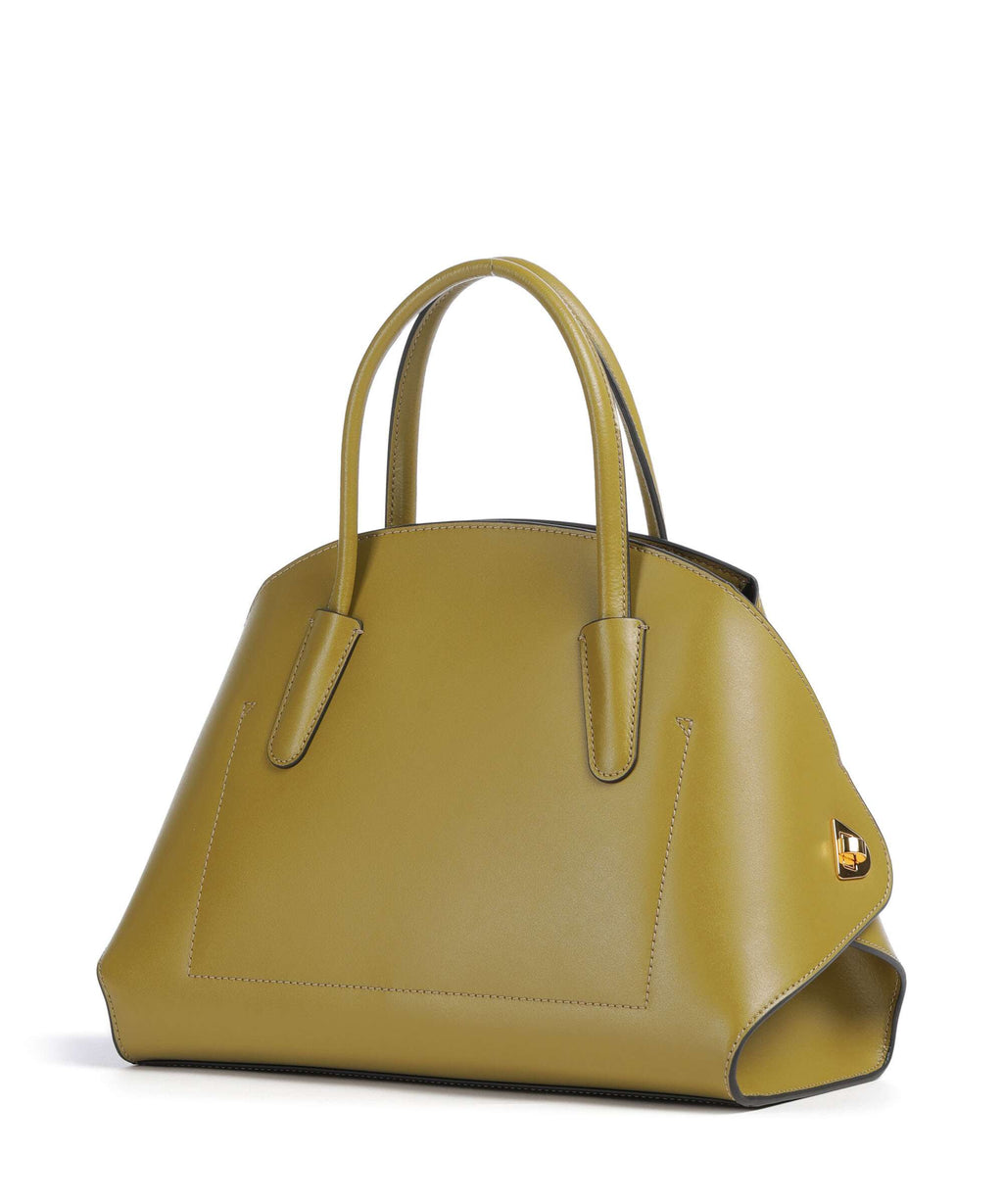 Coccinelle Tylde Calf Handbag seagrass