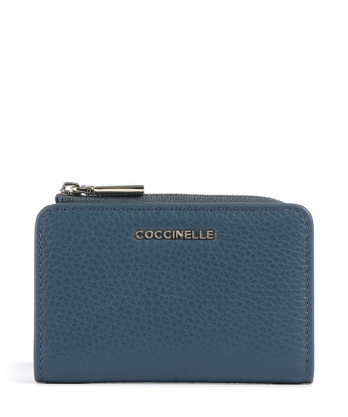 Coccinelle Metallic Soft Wallet deep blue