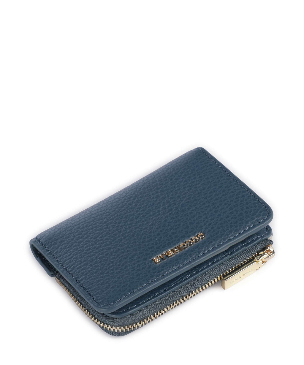 Coccinelle Metallic Soft Wallet deep blue
