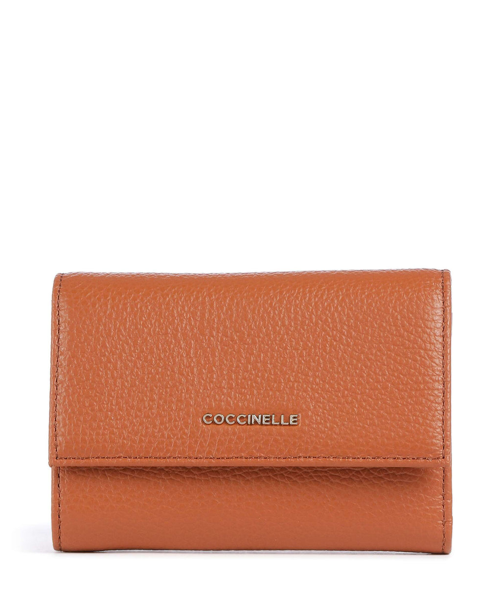 Coccinelle Metallic Soft Wallet crab