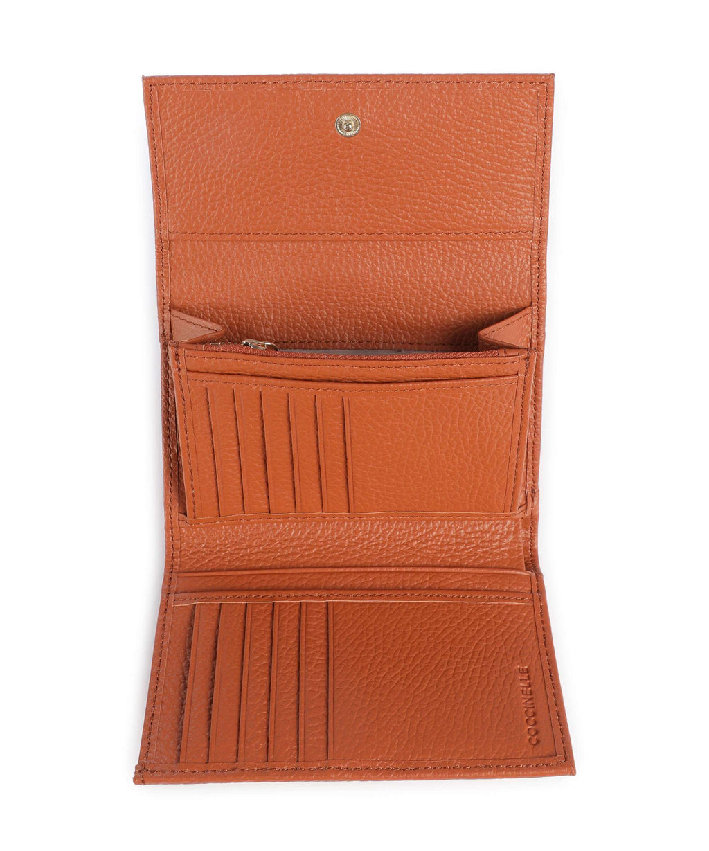 Coccinelle Metallic Soft Wallet crab