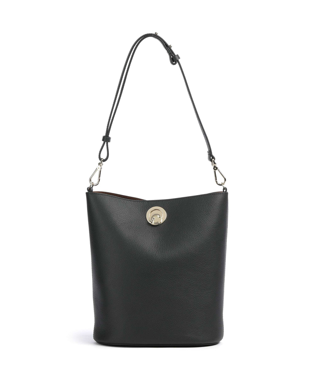 Coccinelle Nikla Bucket bag noir/cognac