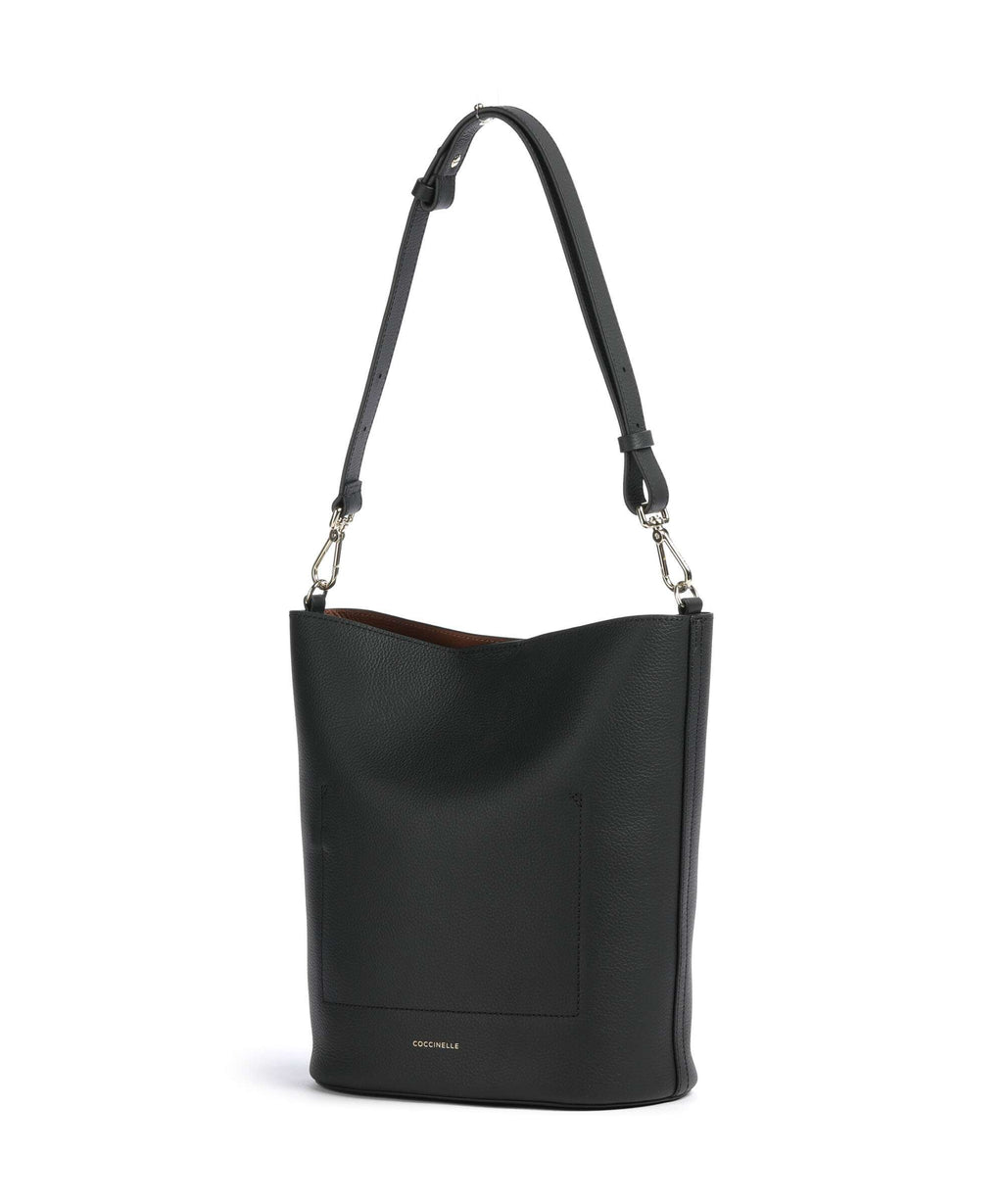 Coccinelle Nikla Bucket bag noir/cognac