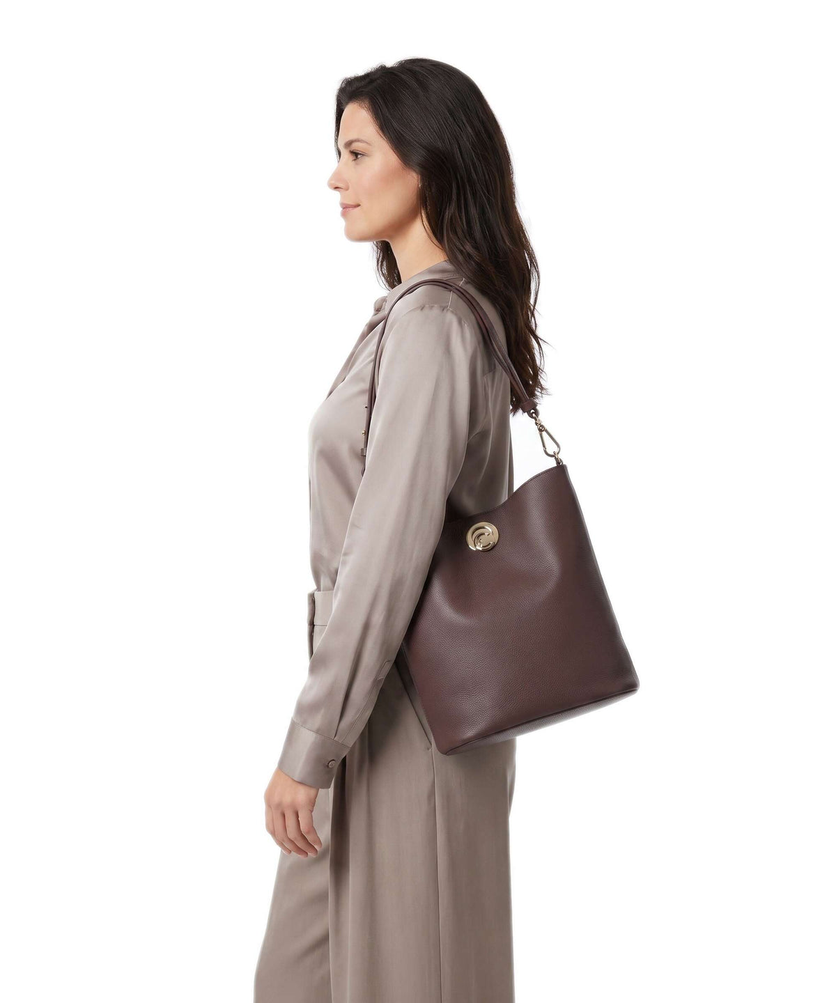 Coccinelle Nikla Bucket bag berry/winter rose