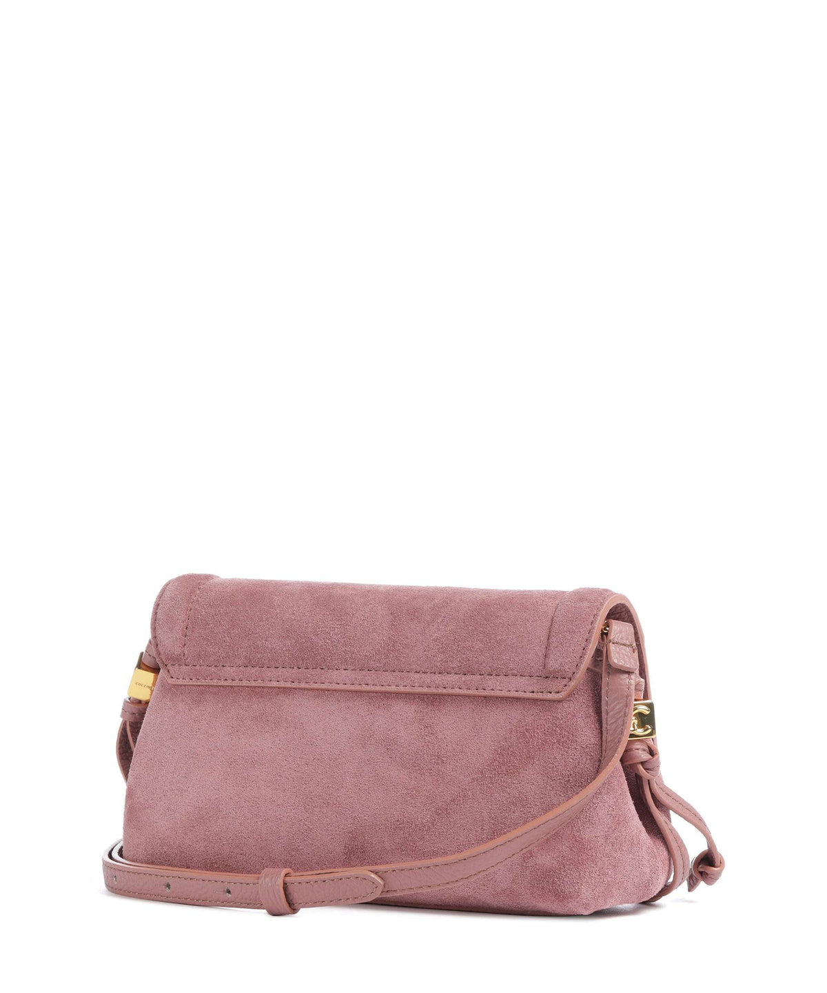 Coccinelle Thess Suede Crossbody bag winter rose