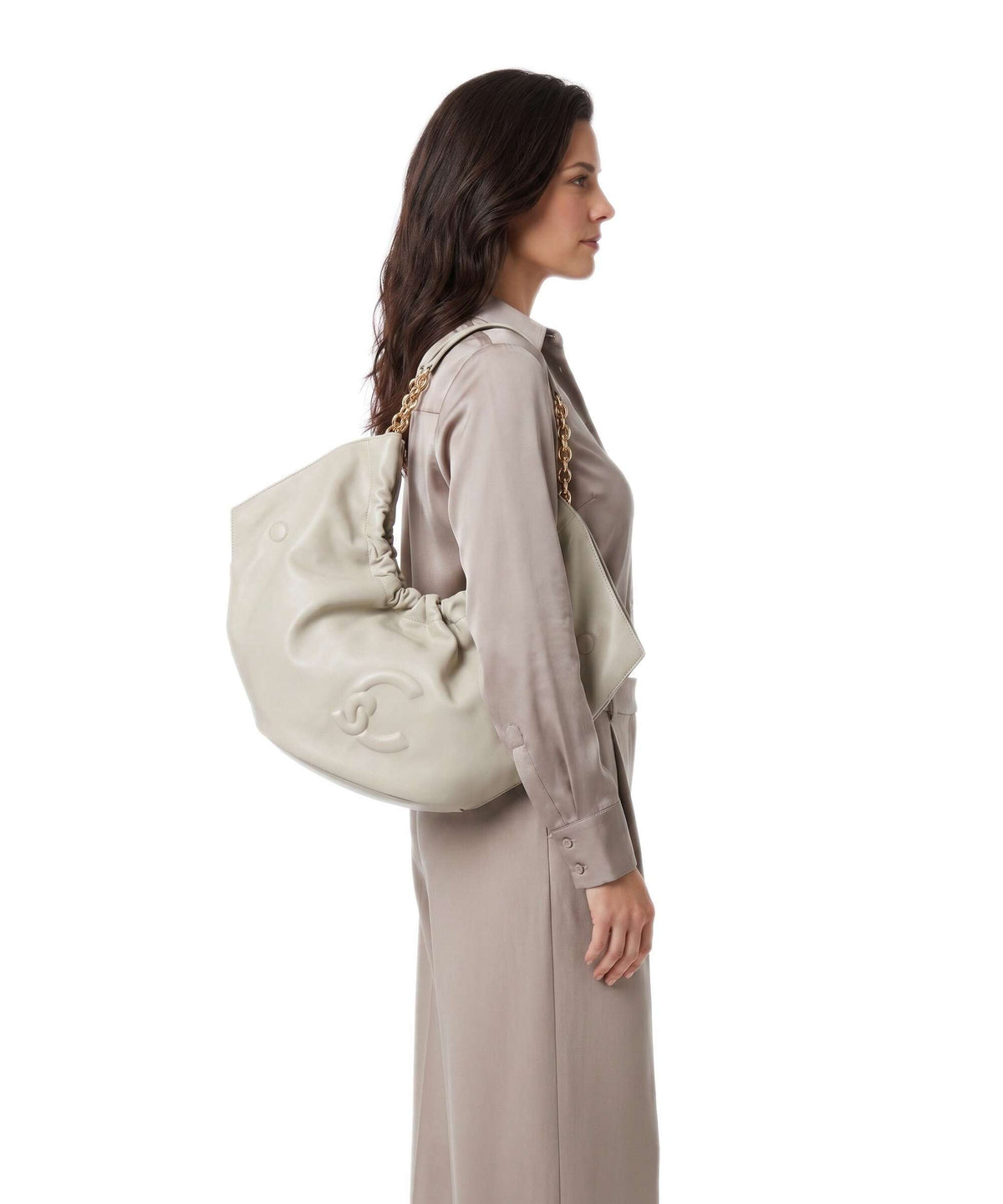 Coccinelle Smash Hobo bag eucalipto