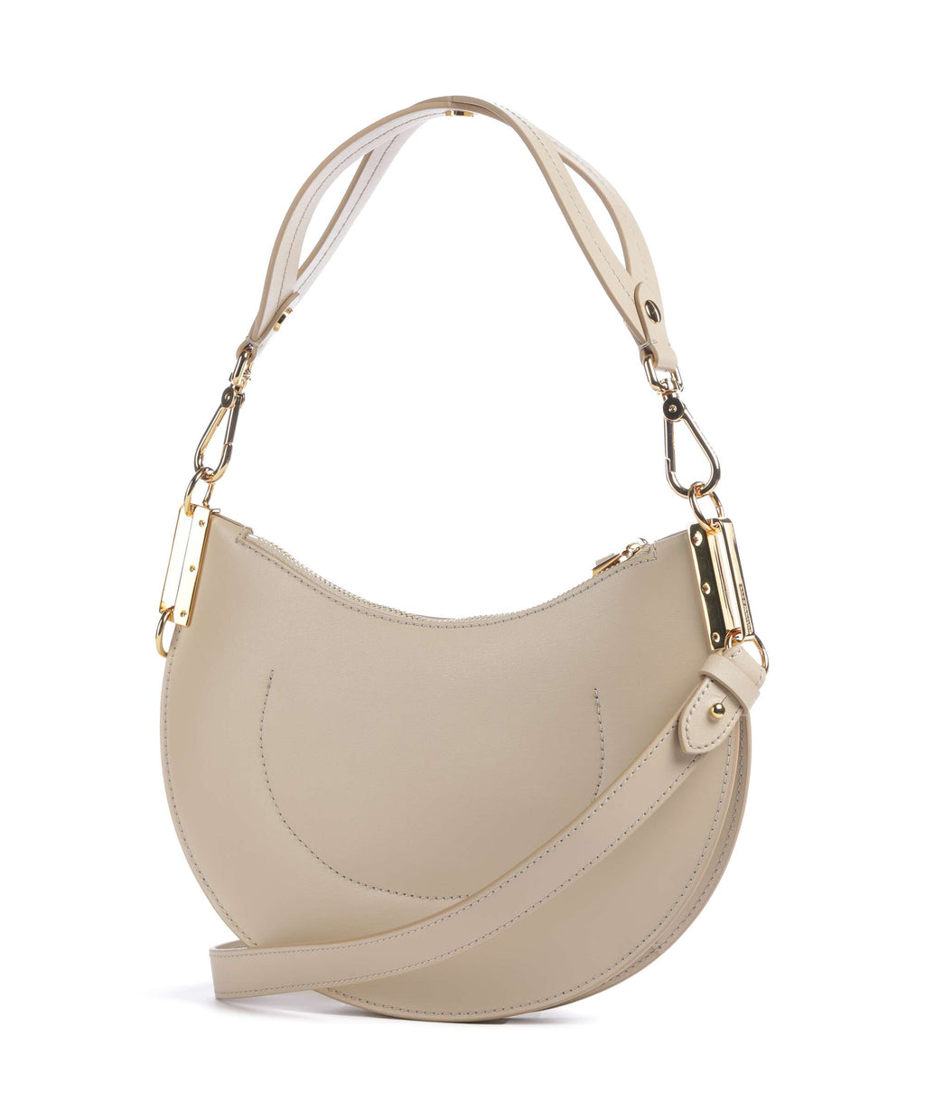Coccinelle Sunup Monogram Sangallo Shoulder bag sandshell