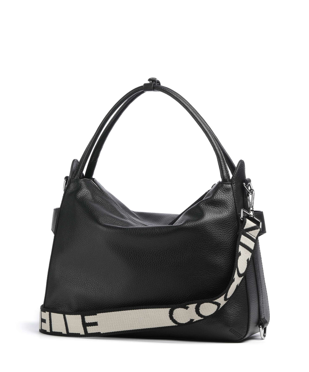 Coccinelle Gretel Ribbon Hobo bag noir