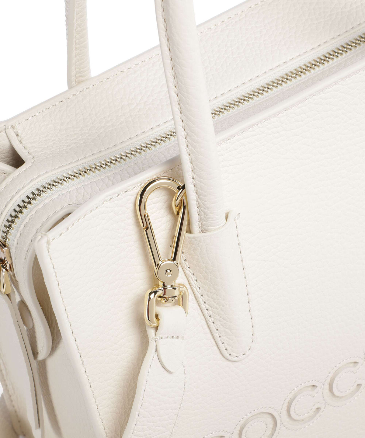 Coccinelle Myrtha Handbag pearl