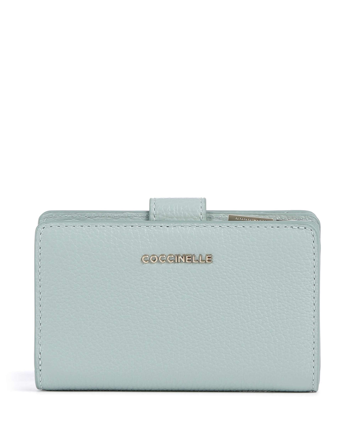 Coccinelle Metallic Soft Wallet aquamarine