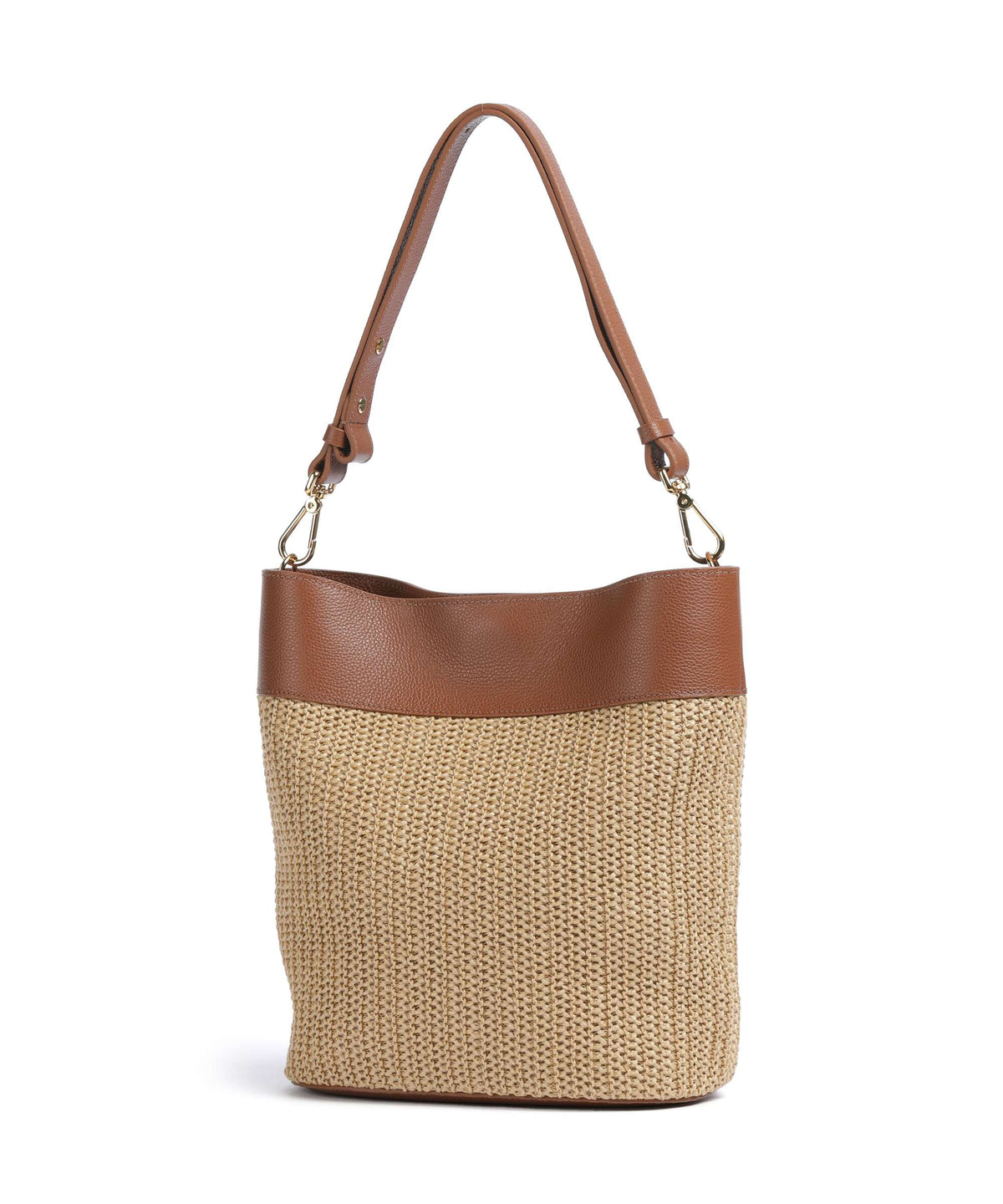 Coccinelle Nikla Bucket bag natural/cognac