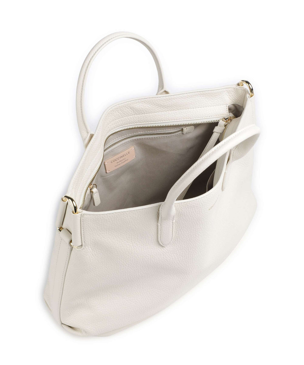 Coccinelle Rebekka Handbag pearl
