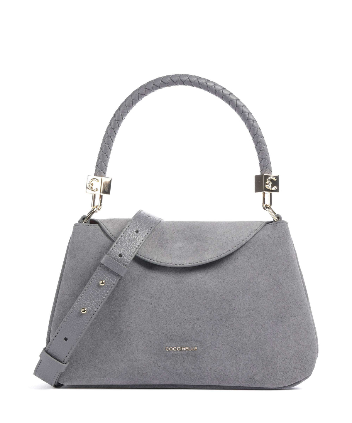 Coccinelle Tiggy Suede Shoulder bag stove