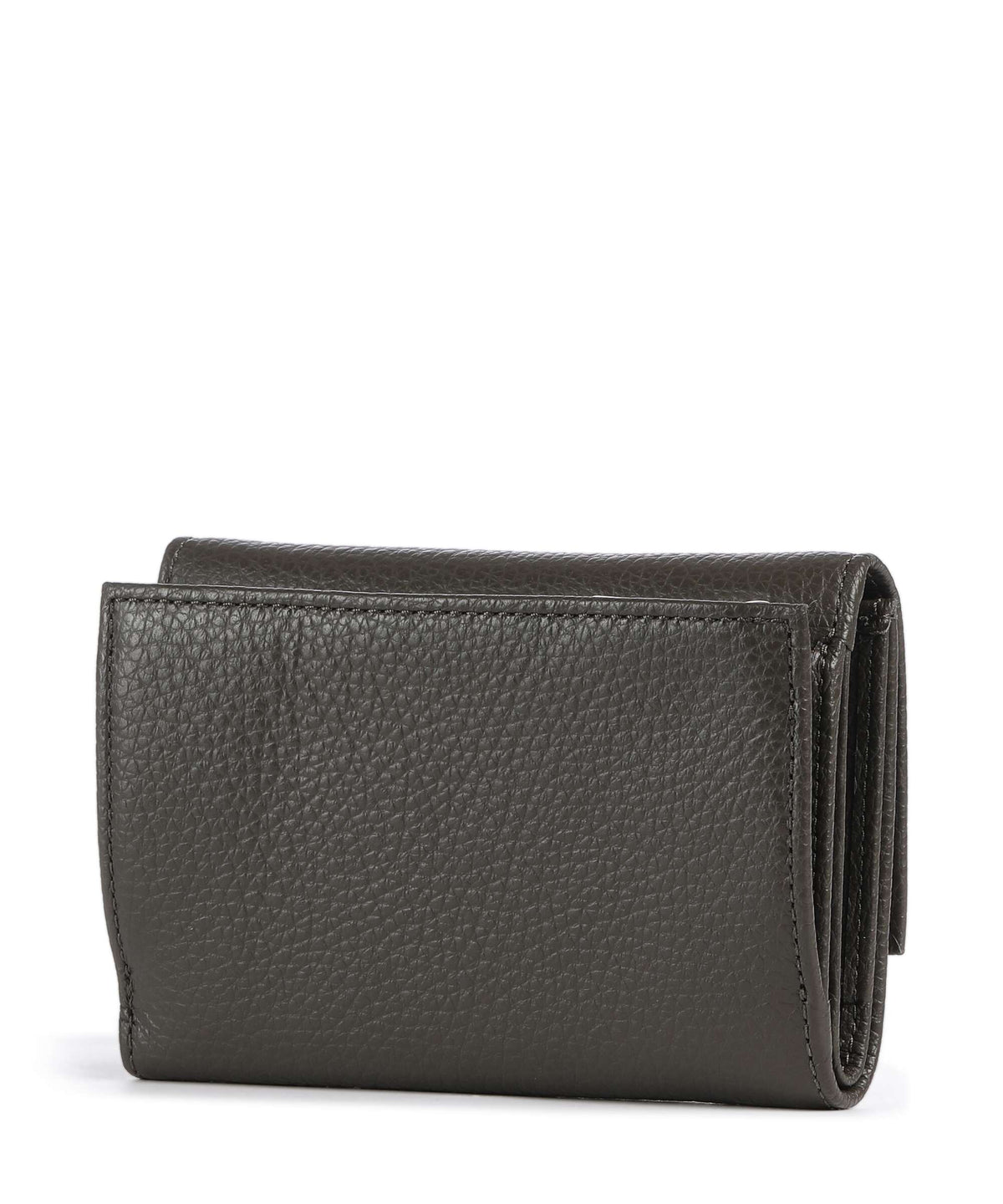 Coccinelle Metallic Soft Wallet fango