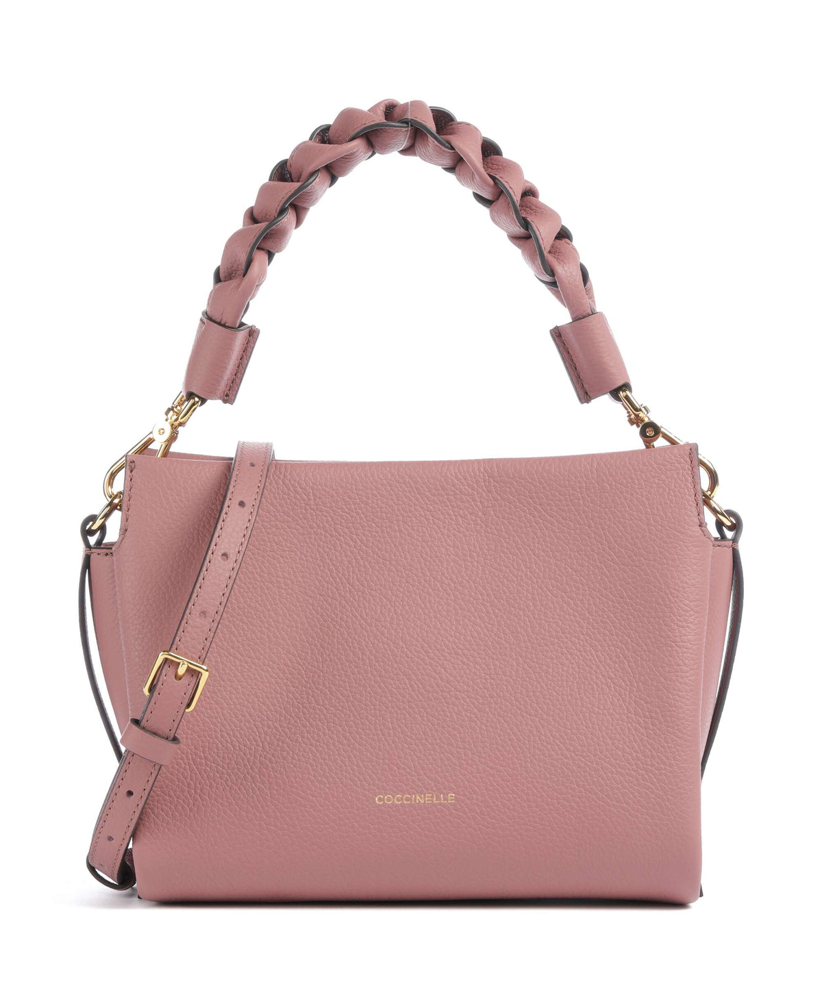 Coccinelle Boheme Grana Double Handbag winter rose/berry