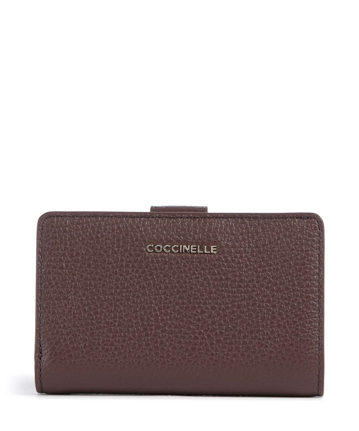 Coccinelle Metallic Soft Wallet berry