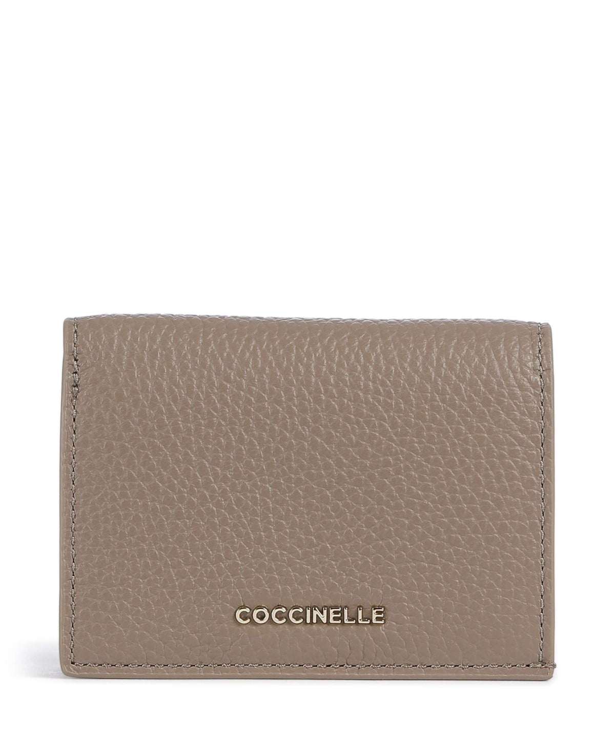 Coccinelle Metallic Soft Wallet warm taupe
