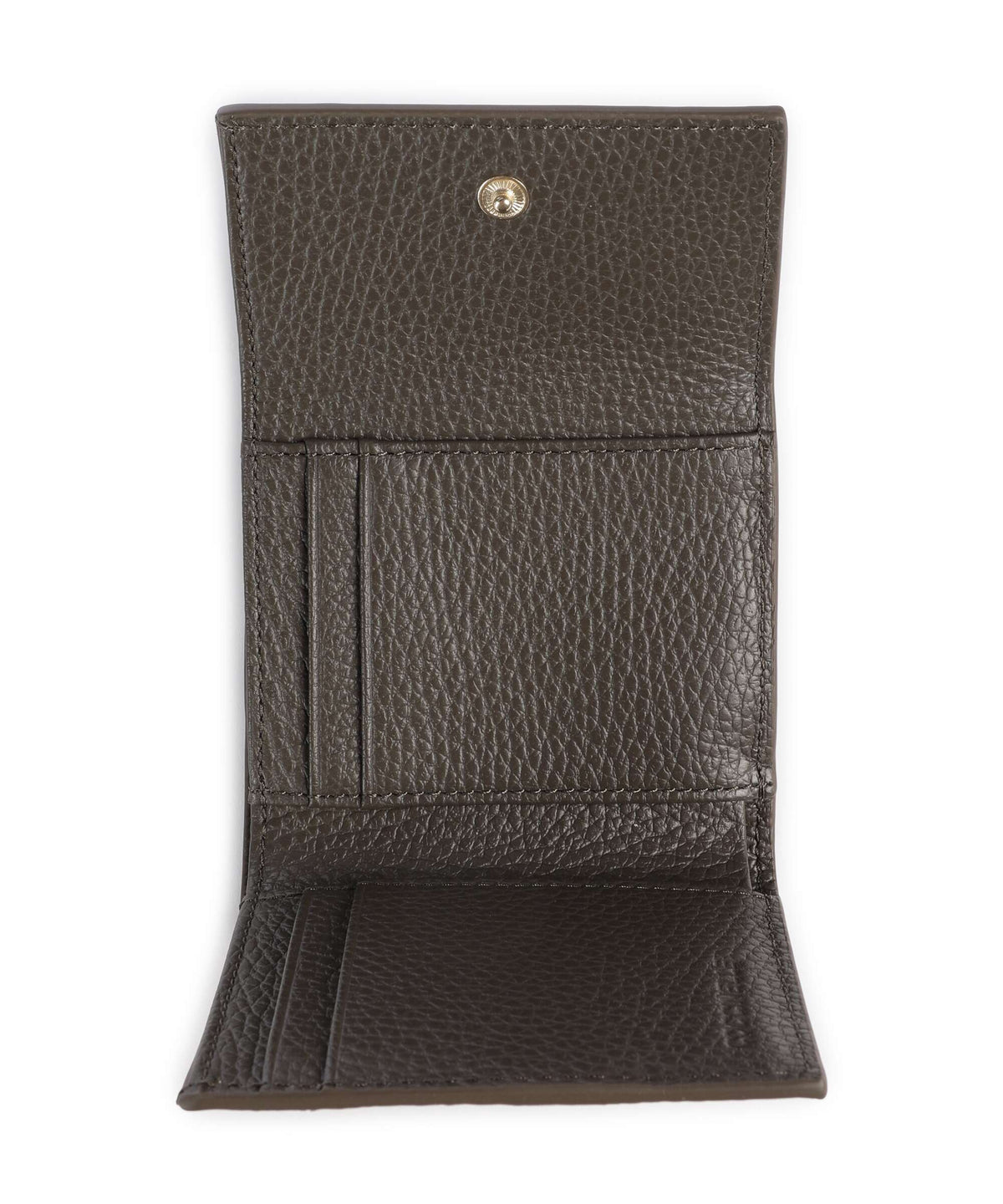 Coccinelle Metallic Soft Wallet fango