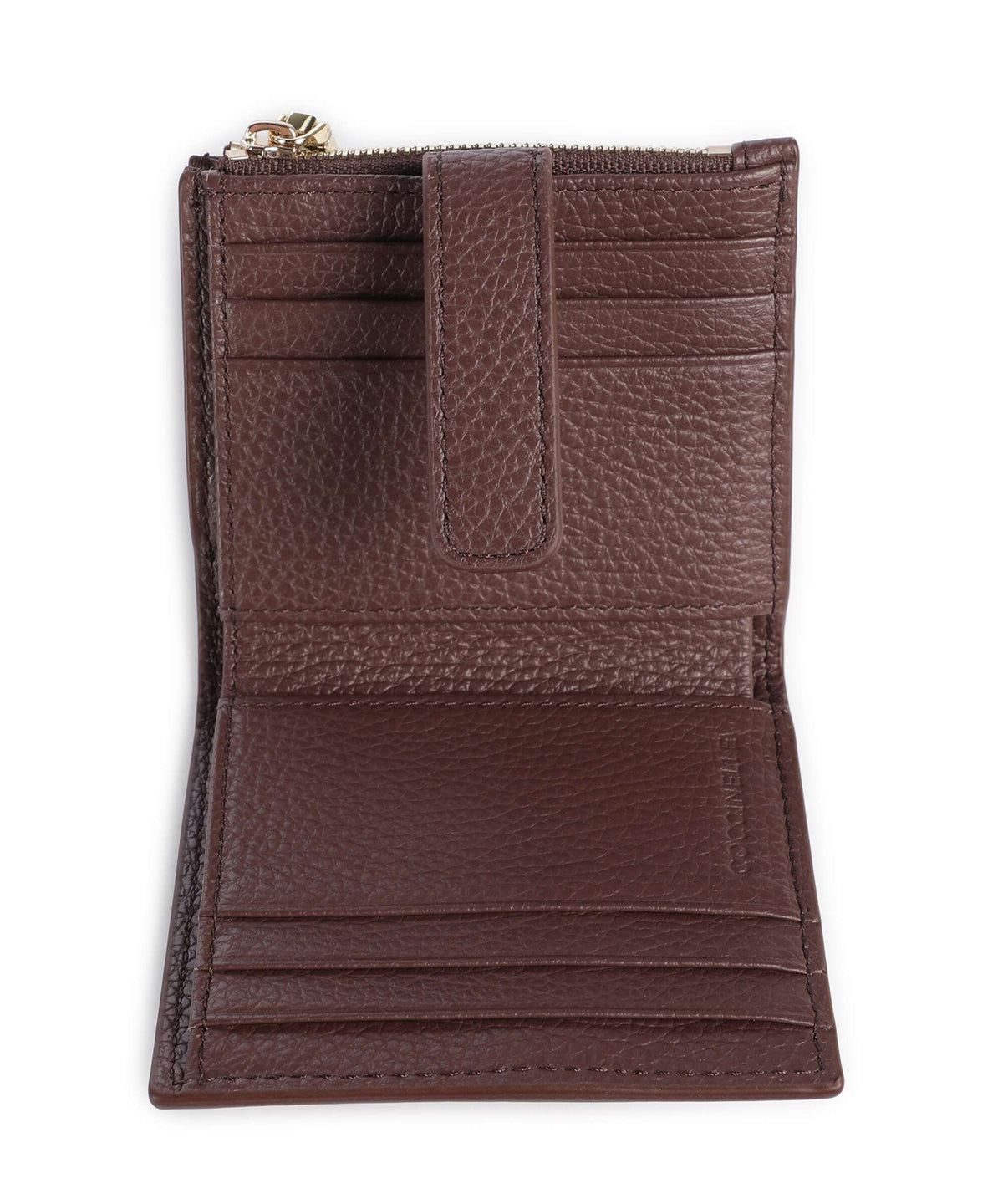 Coccinelle Metallic Soft Wallet berry