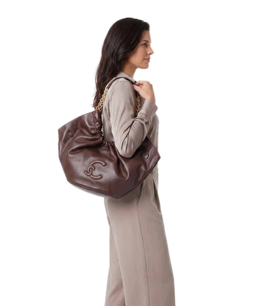 Coccinelle Smash Hobo bag berry