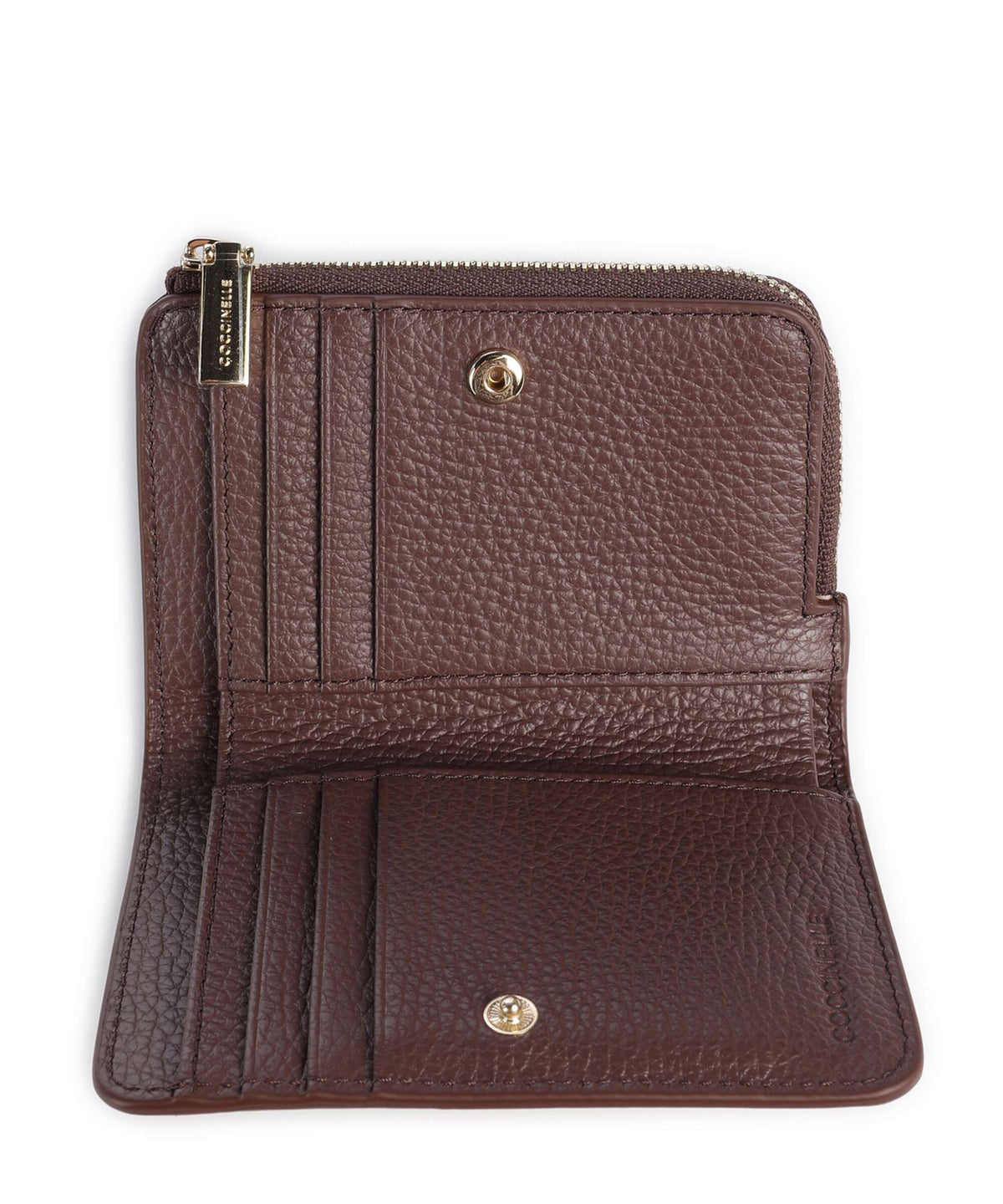 Coccinelle Metallic Soft Wallet berry