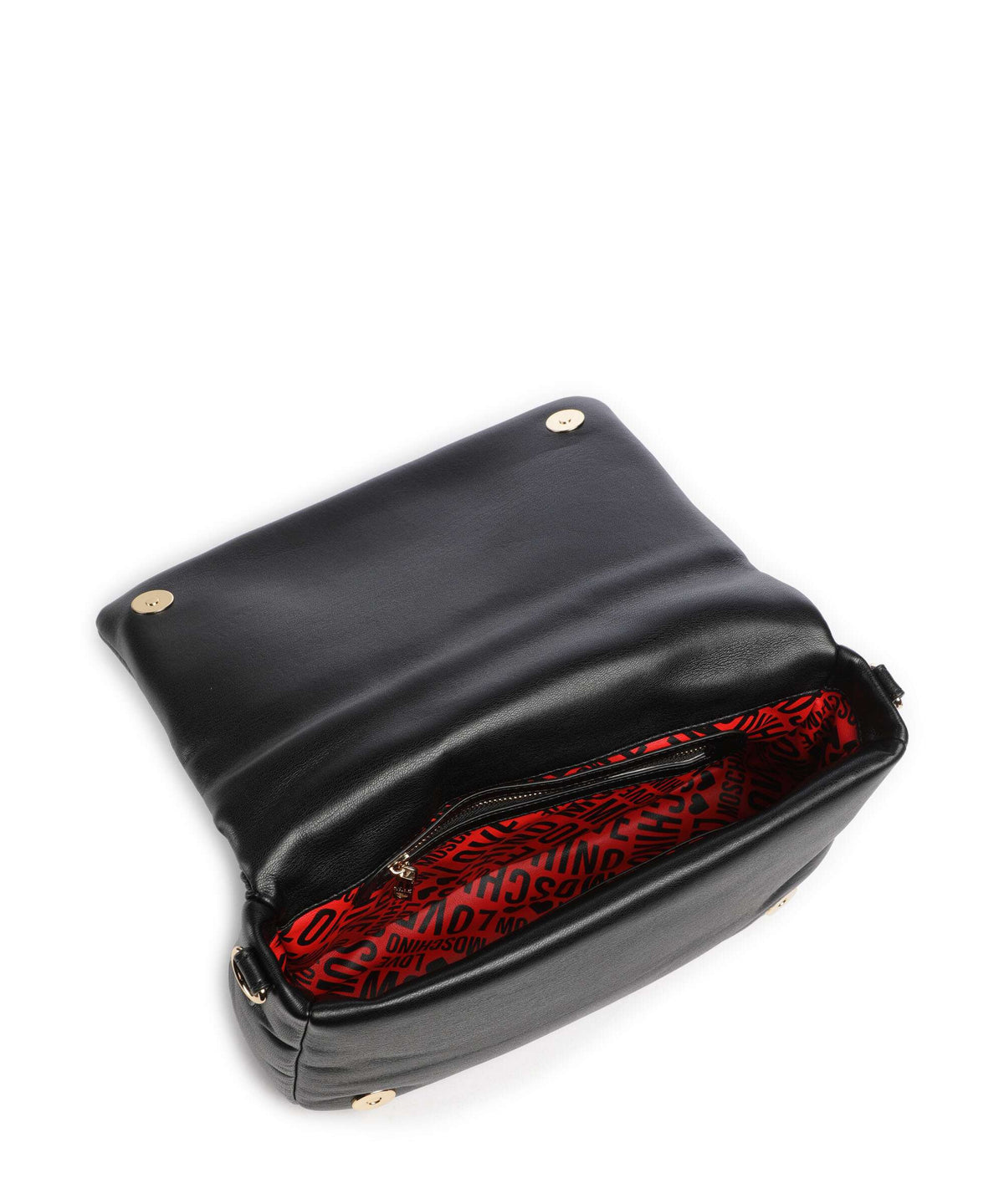 Love Moschino Puffy Shoulder bag black/red
