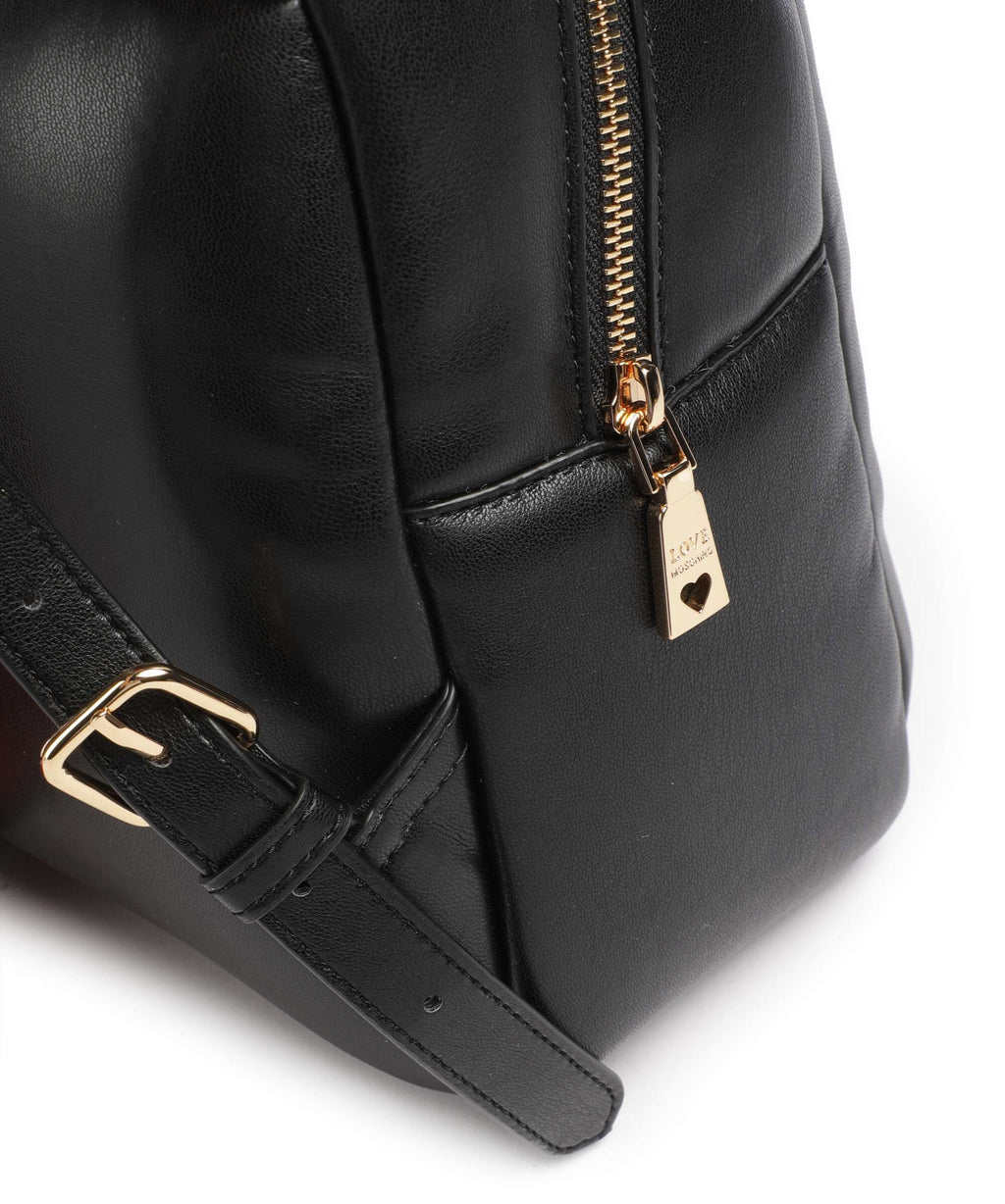 Love Moschino Puffy Backpack black/red