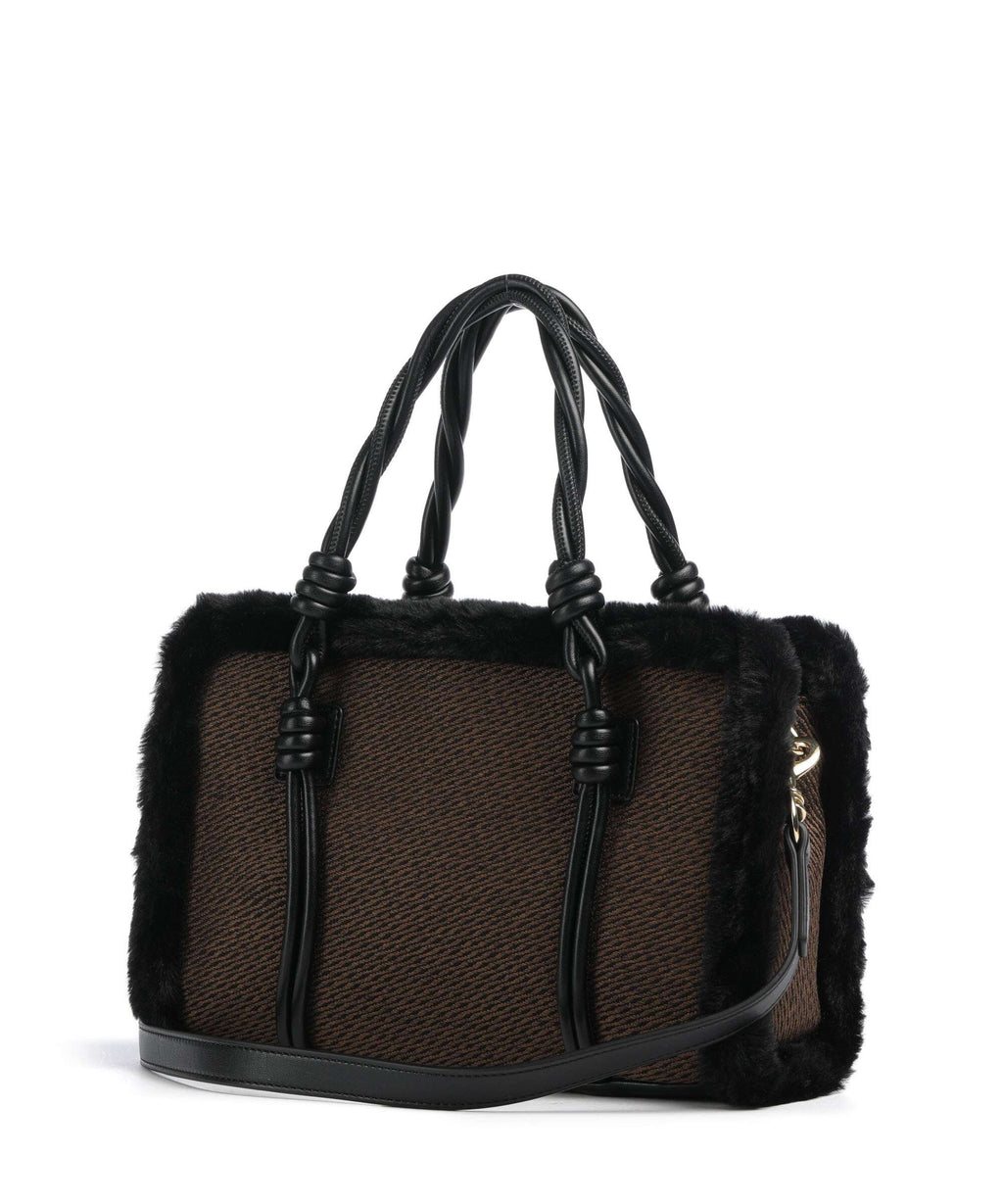 Love Moschino Wintery Handbag chocolate/black