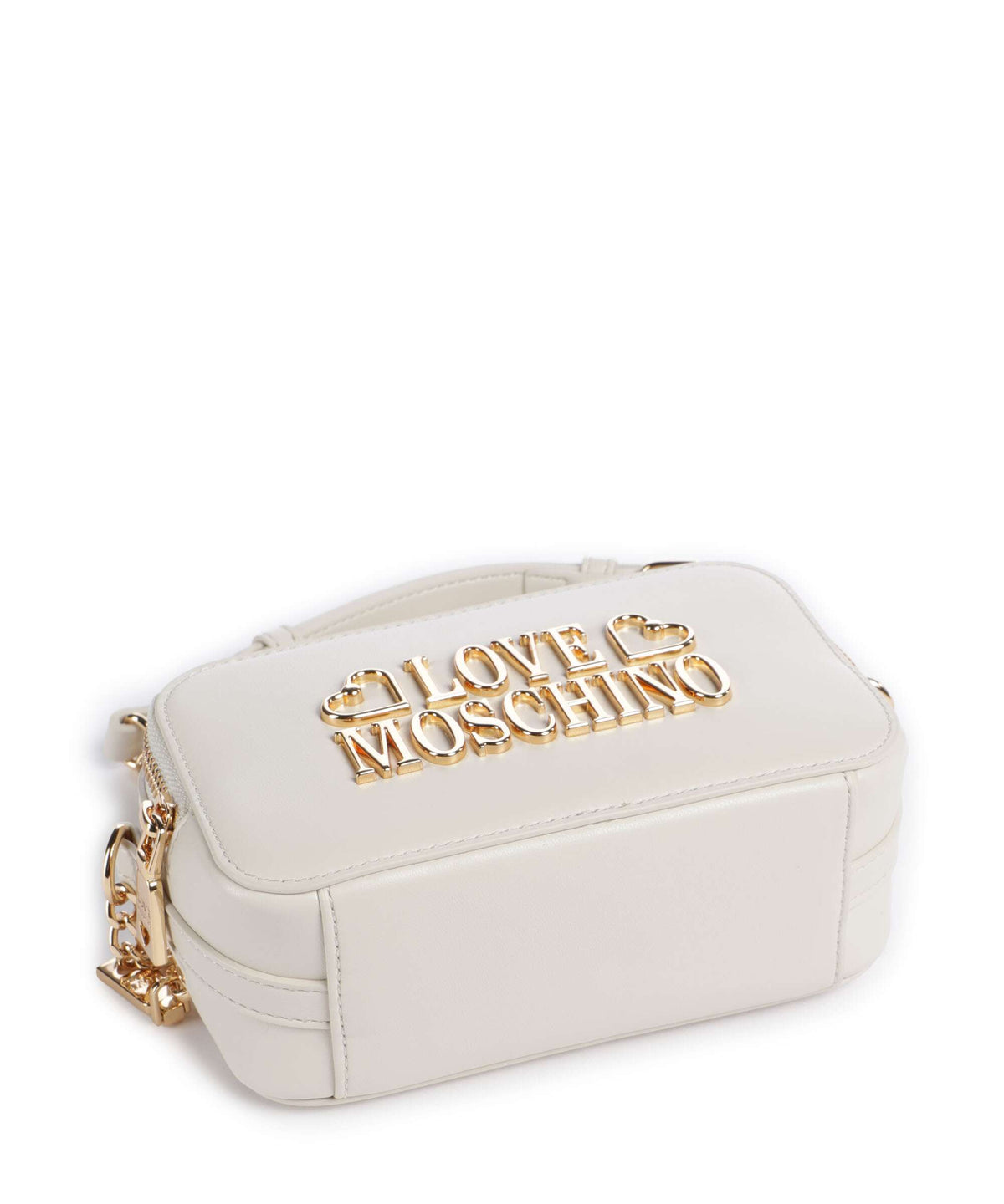 Love Moschino Lovely Love Crossbody bag ivory