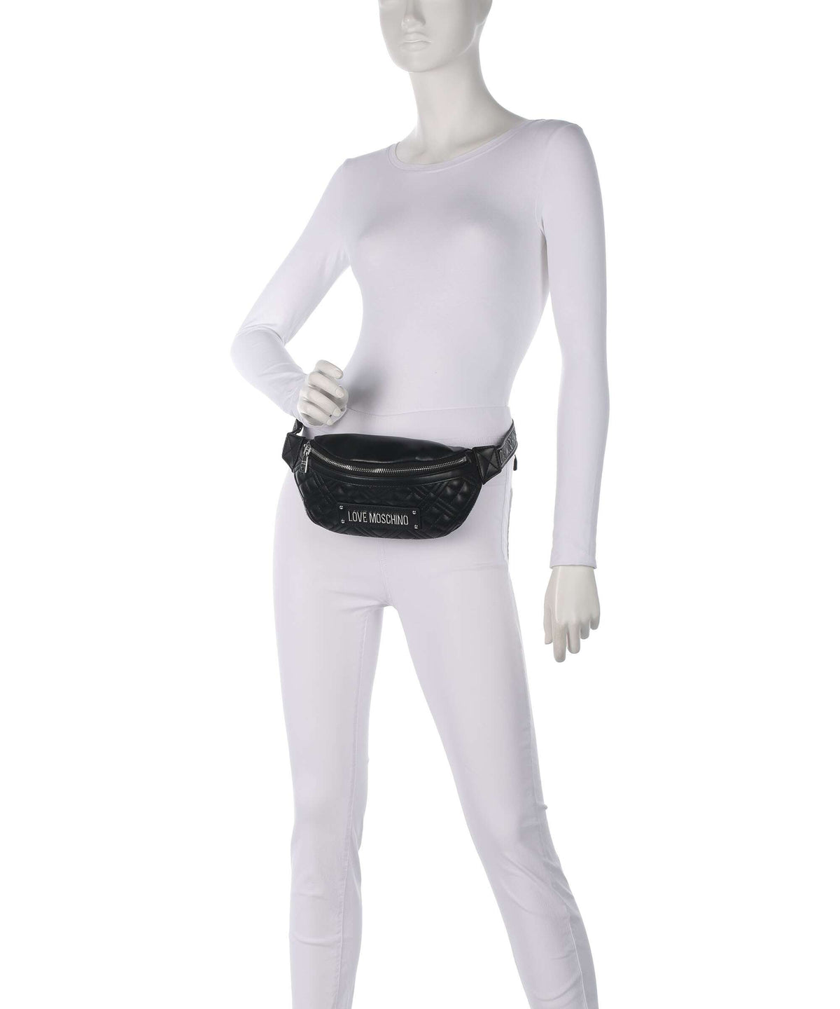 Love Moschino Quilted Belt bag black