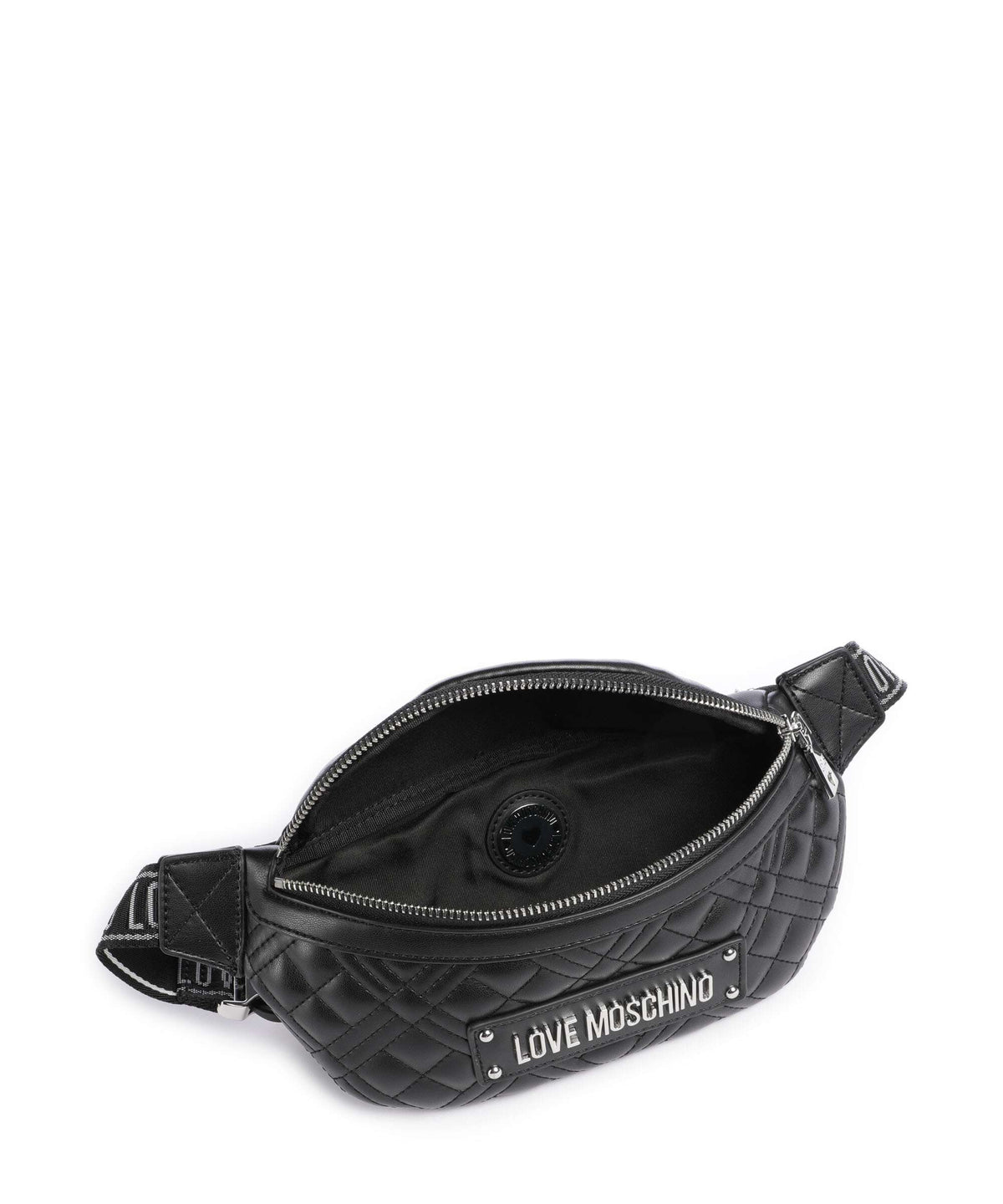 Love Moschino Quilted Belt bag black