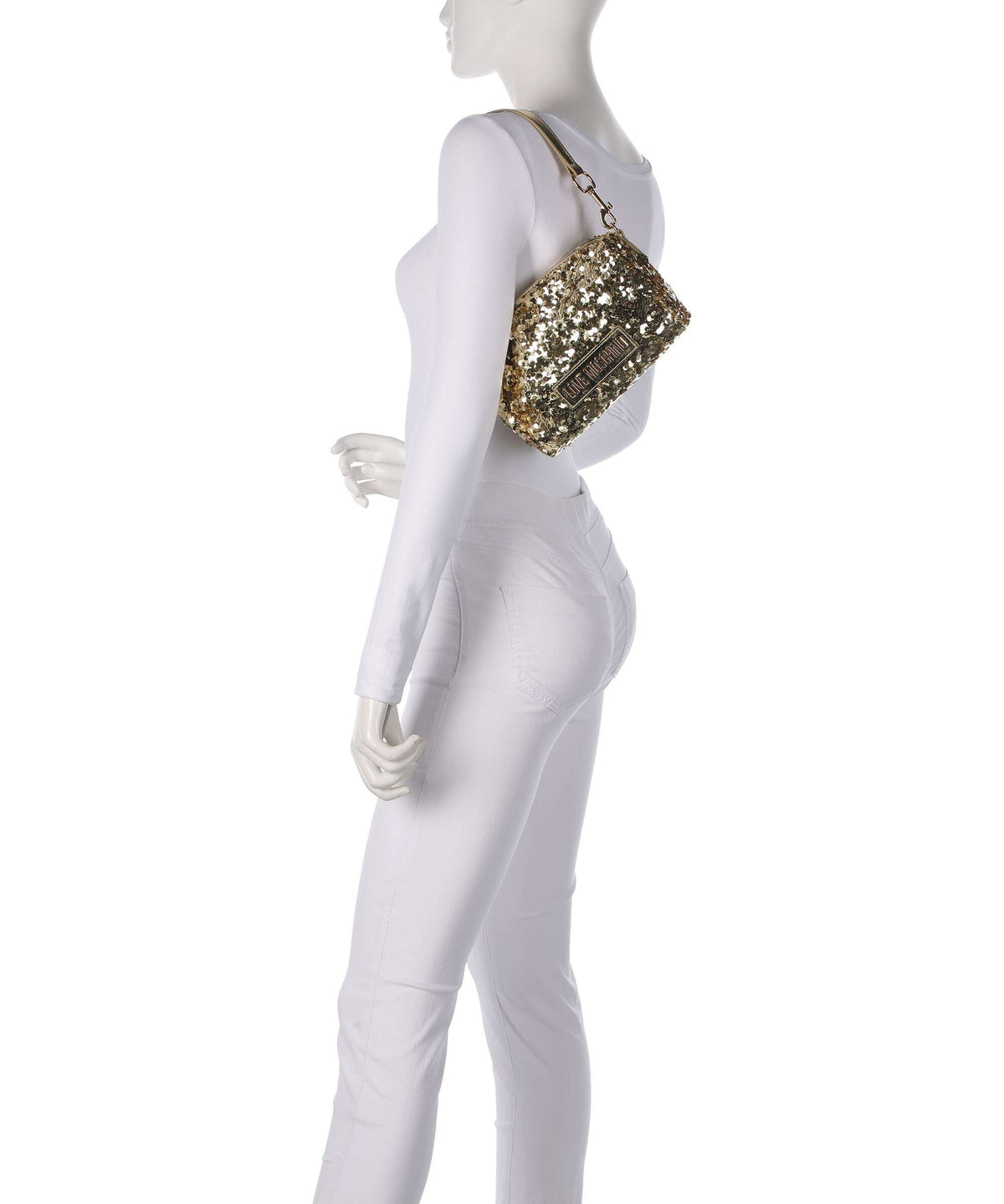 Love Moschino Bling Bling Shoulder bag gold