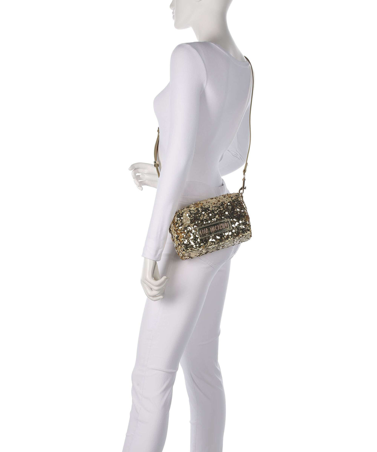 Love Moschino Bling Bling Shoulder bag gold