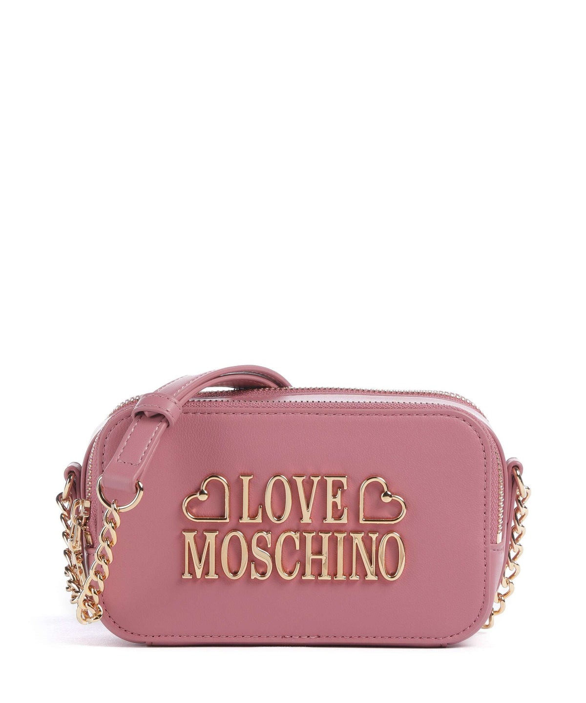 Love Moschino Lovely Love Crossbody bag old rose