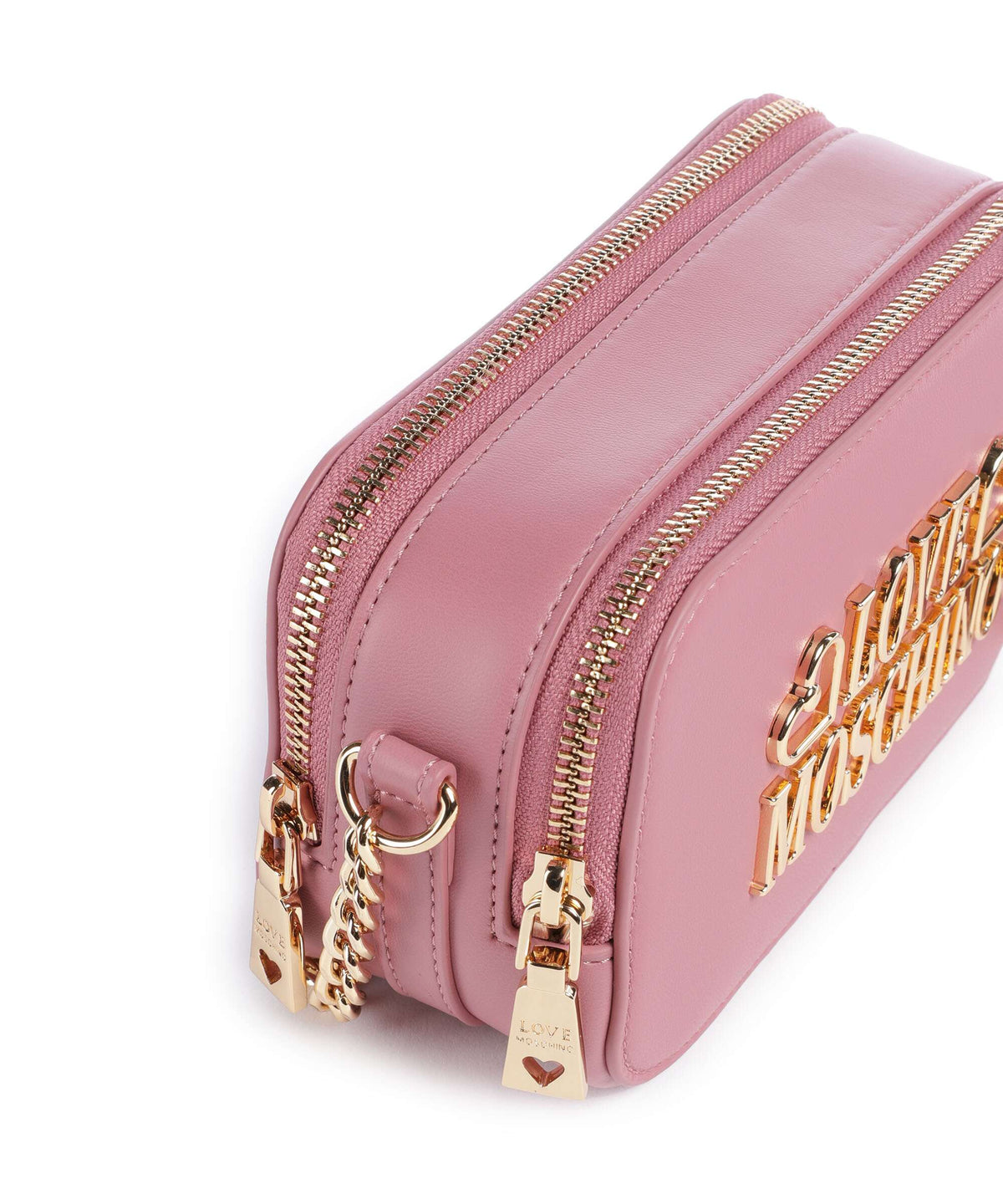 Love Moschino Lovely Love Crossbody bag old rose