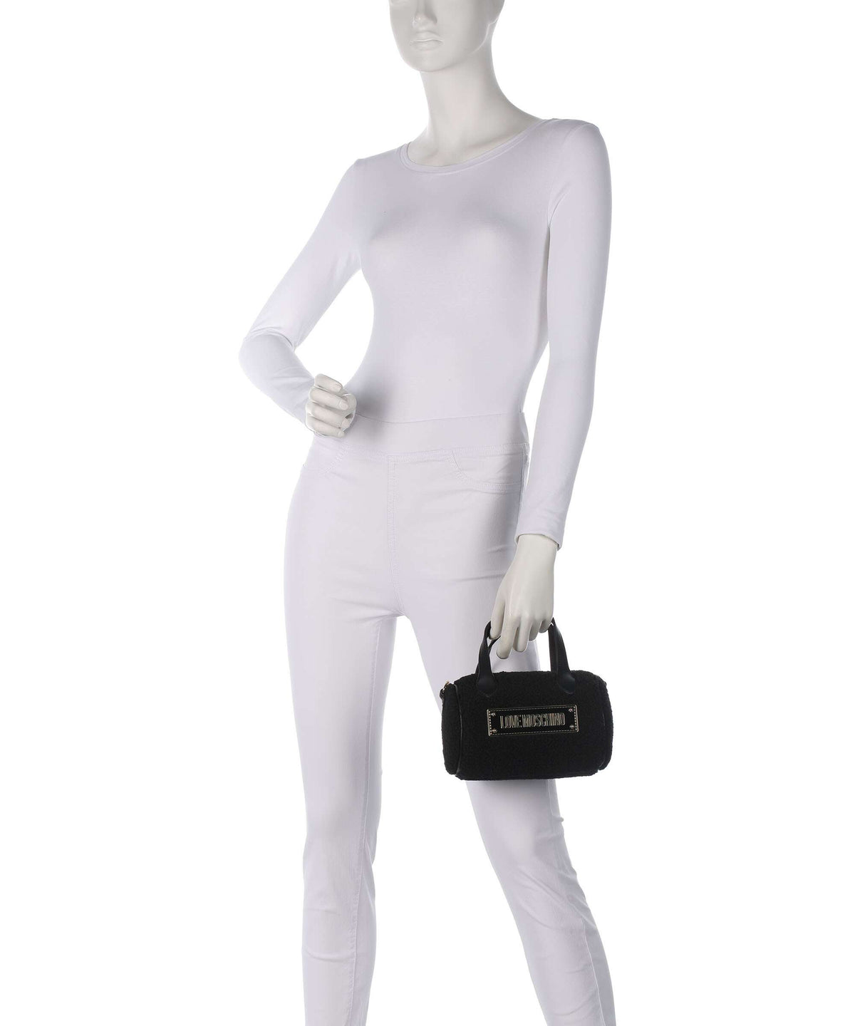 Love Moschino Poodle Handbag black