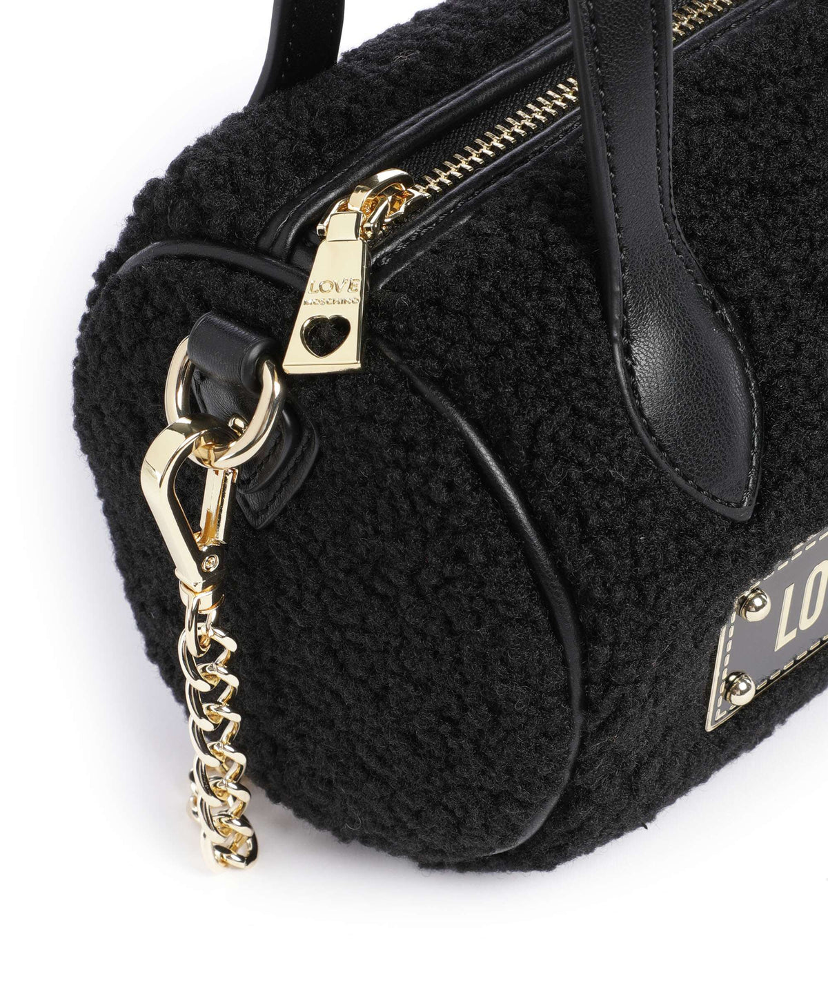 Love Moschino Poodle Handbag black