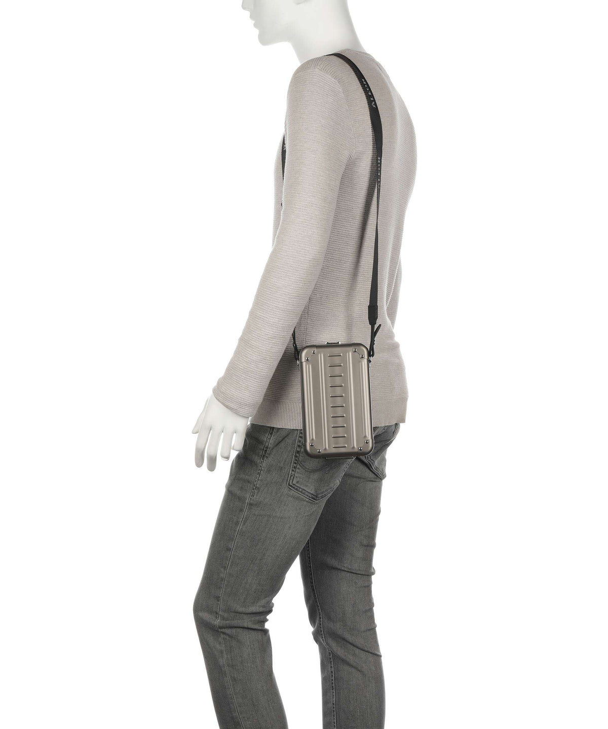 Aleon Classic Vertical Vanity Crossbody bag bronze