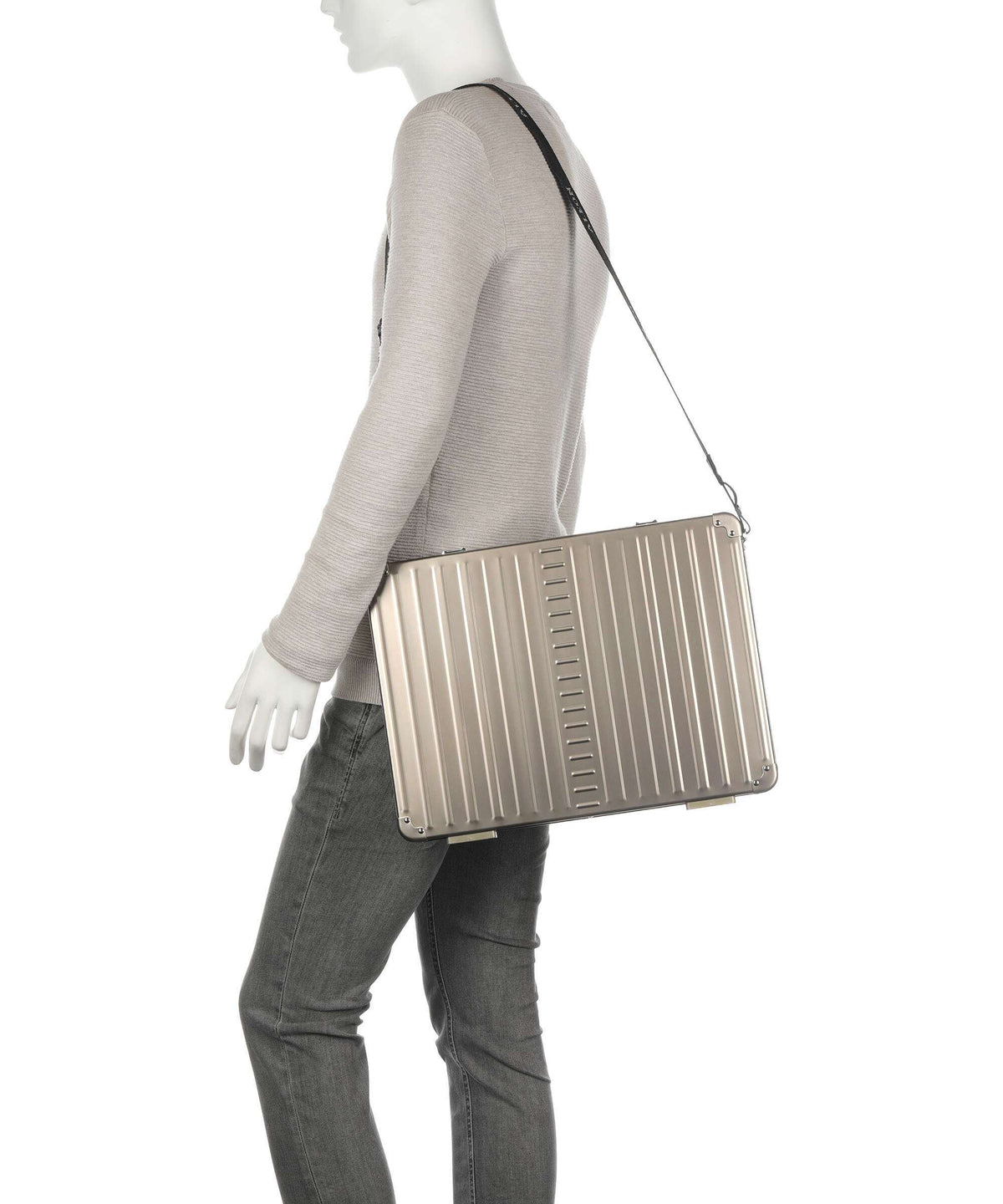 Aleon Classic Laptop bag bronze
