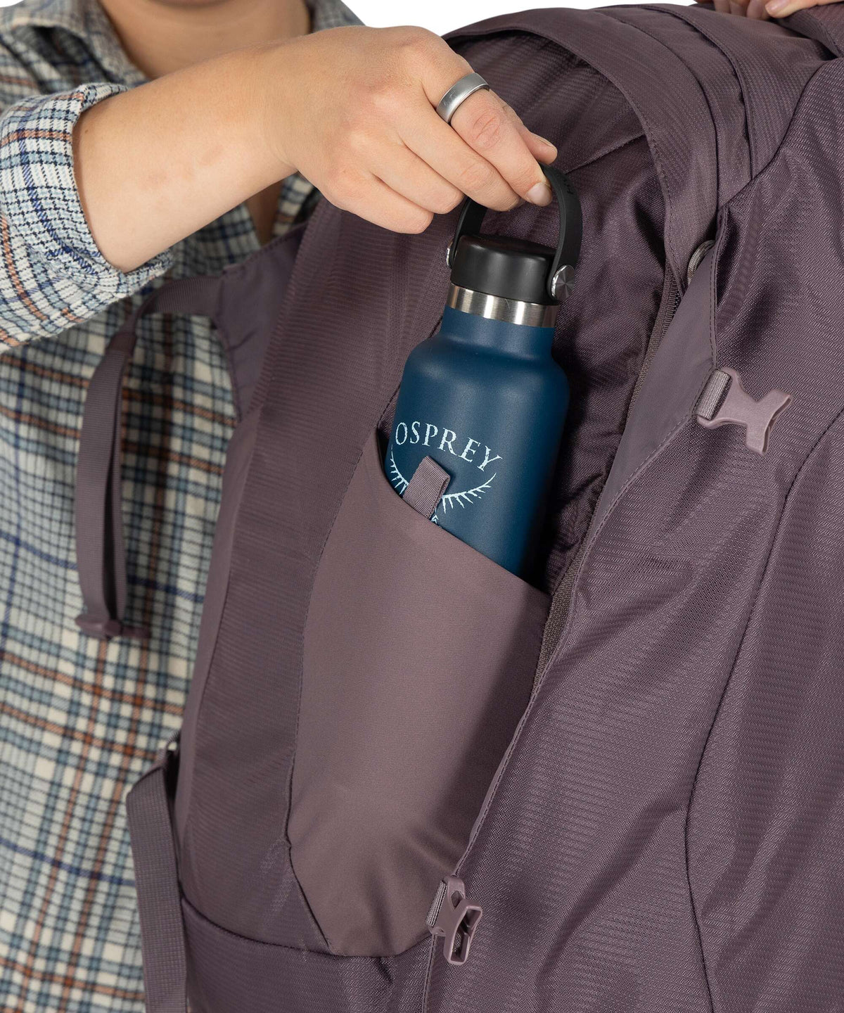 Osprey Fairview 40 Travel backpack graphite purple