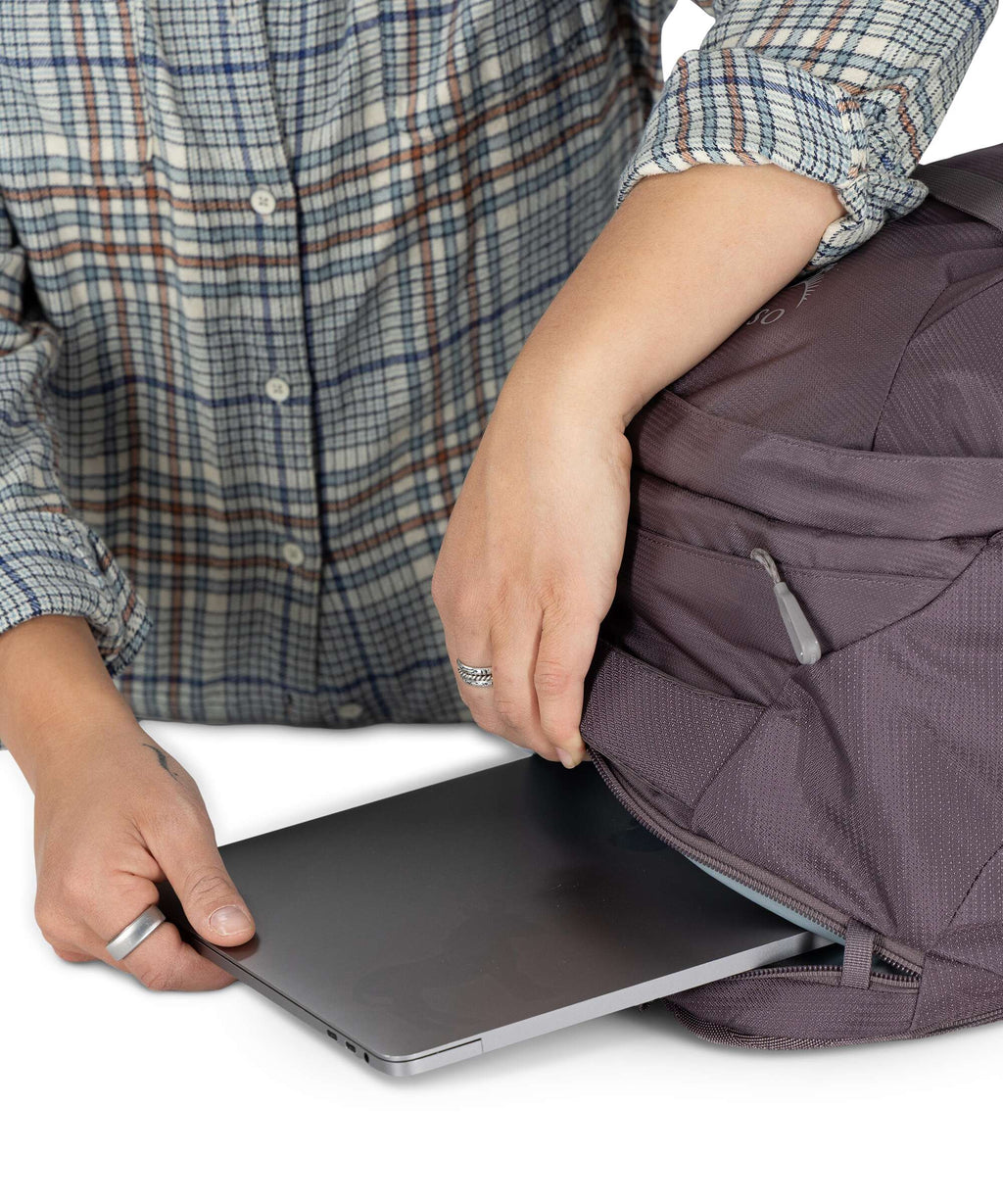 Osprey Fairview 40 Travel backpack graphite purple