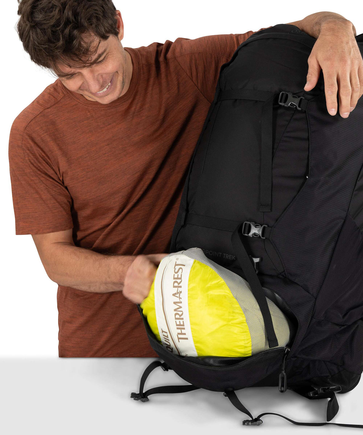Osprey Farpoint Trek 70 Trekking backpack black