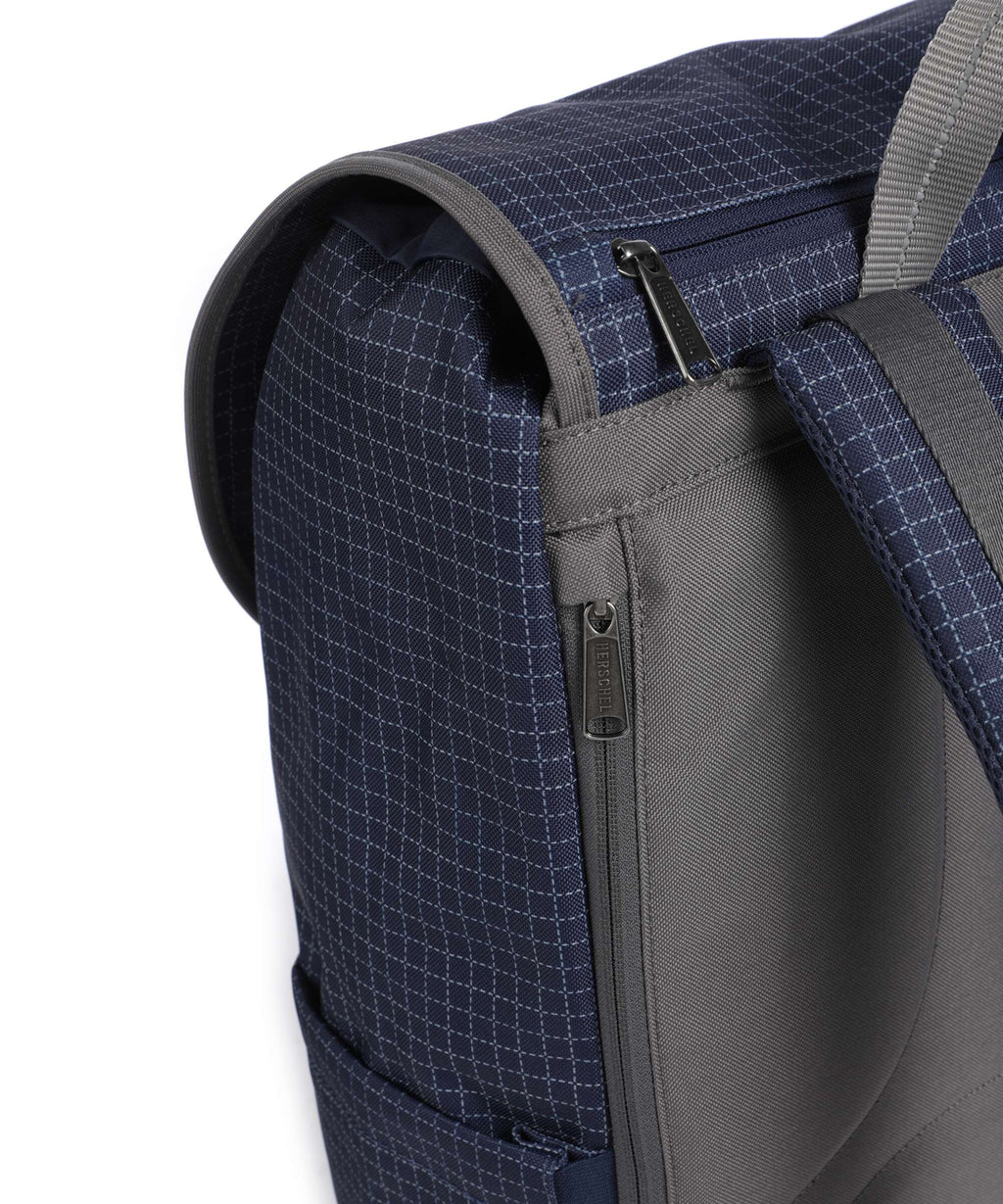 Herschel Little America 30 Backpack grid naval academy/magnet