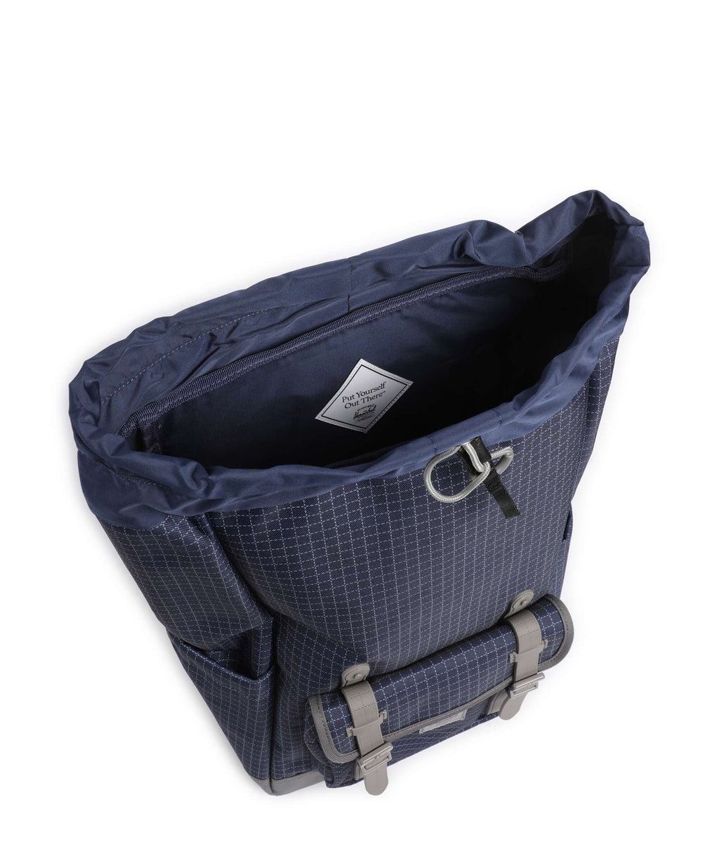 Herschel Little America 30 Backpack grid naval academy/magnet