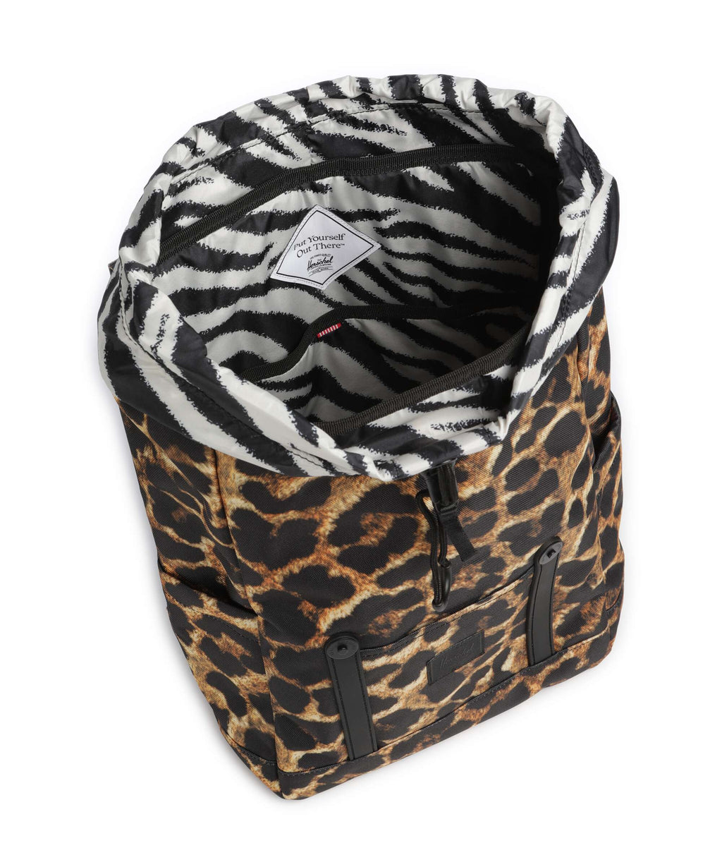 Herschel Retreat 17 Backpack digi leopard light