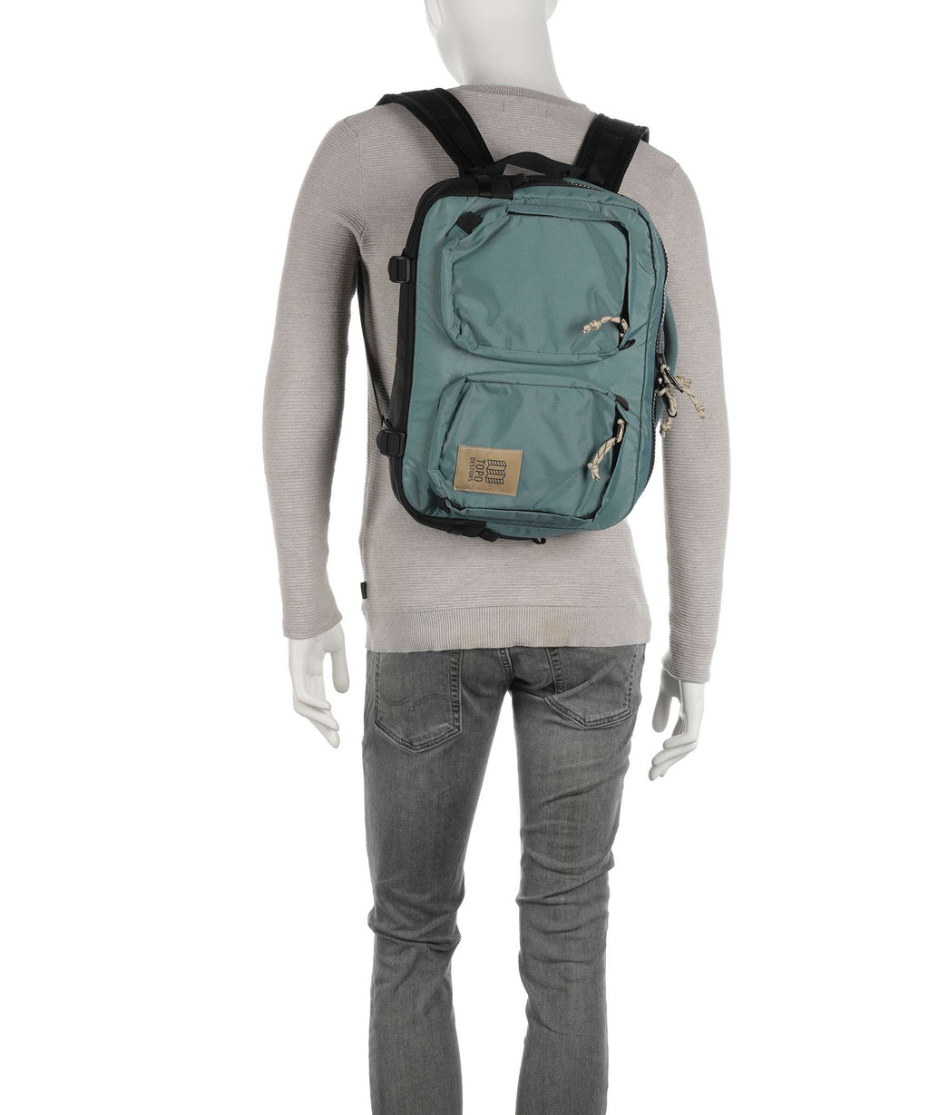 Topo Designs Global Briefcase sea pine