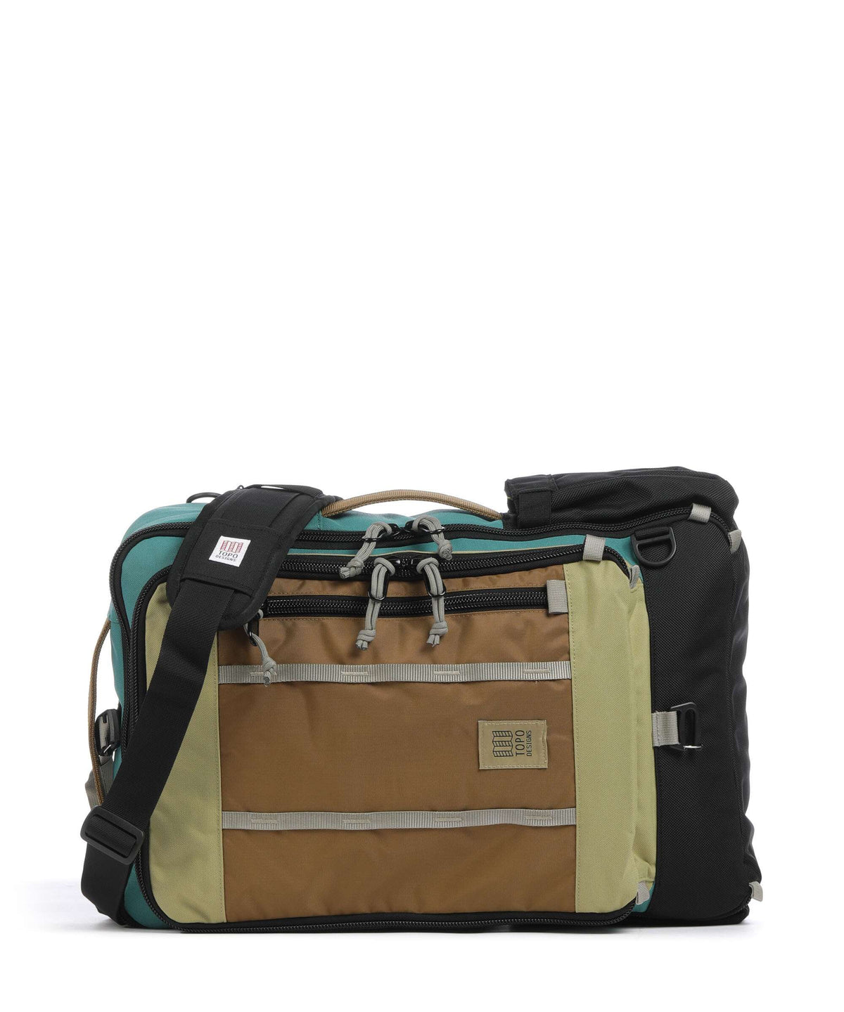 Topo Designs Global 30 Travel backpack caribbean/dark khaki