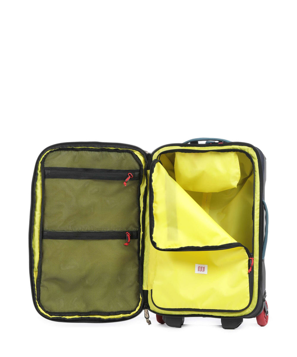 Topo Designs Global Travel bag with wheels navy/sahara