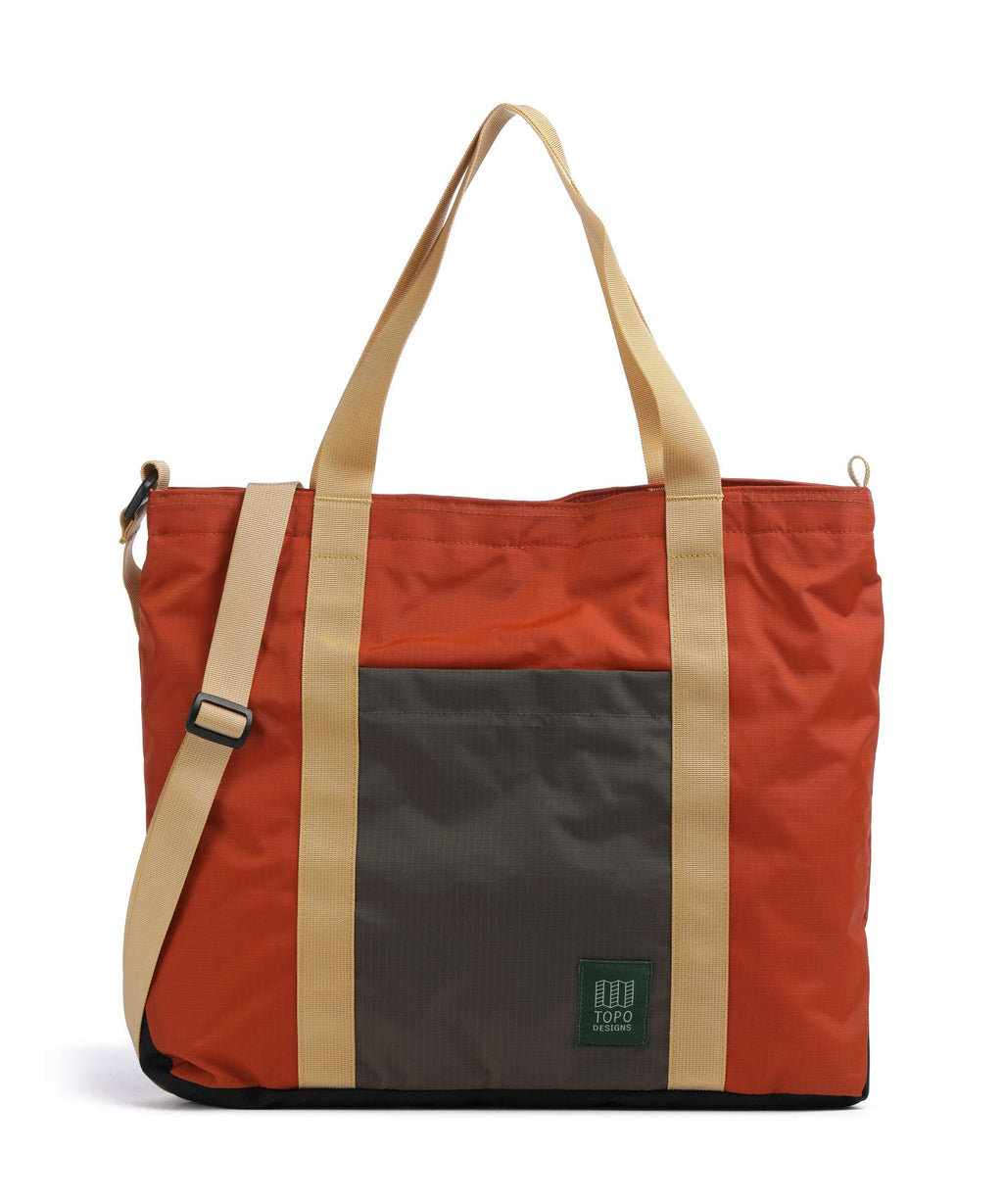 Topo Designs Mountain Essential Tote bag woodland/terracotta